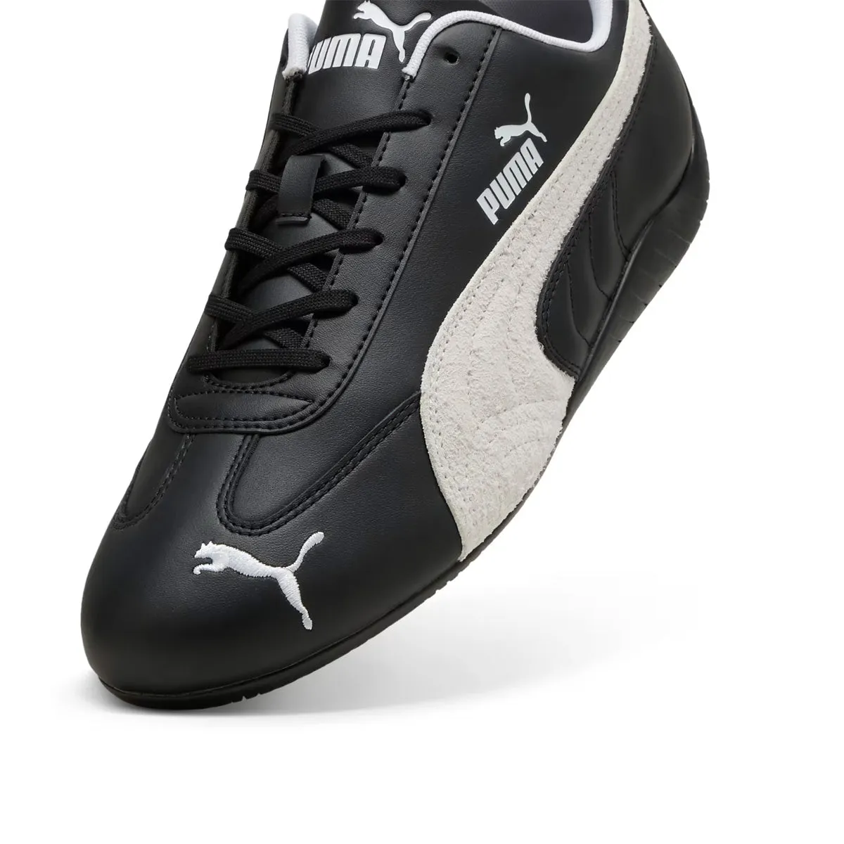 Speedcat Leather 'Black White' Everyday Style