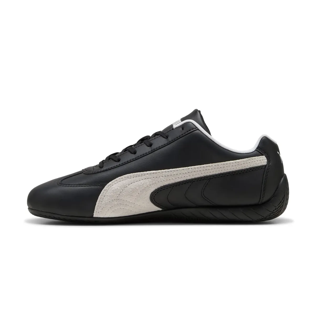 Maximum Cushioning Shock Absorbing Rubber Speedcat Leather 'Black White'
