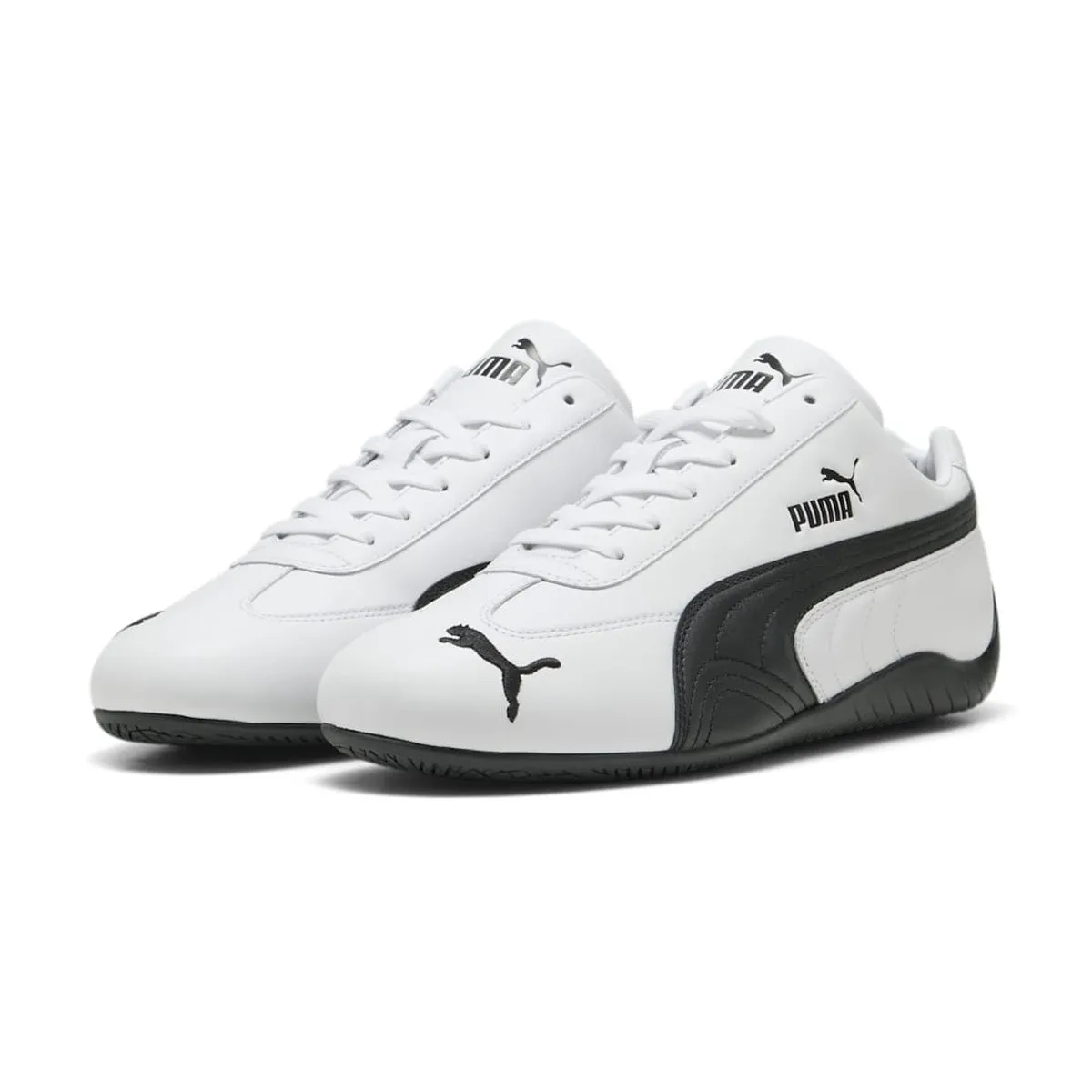 Temperature Regulating Fabrics Speedcat Leather 'White Black'