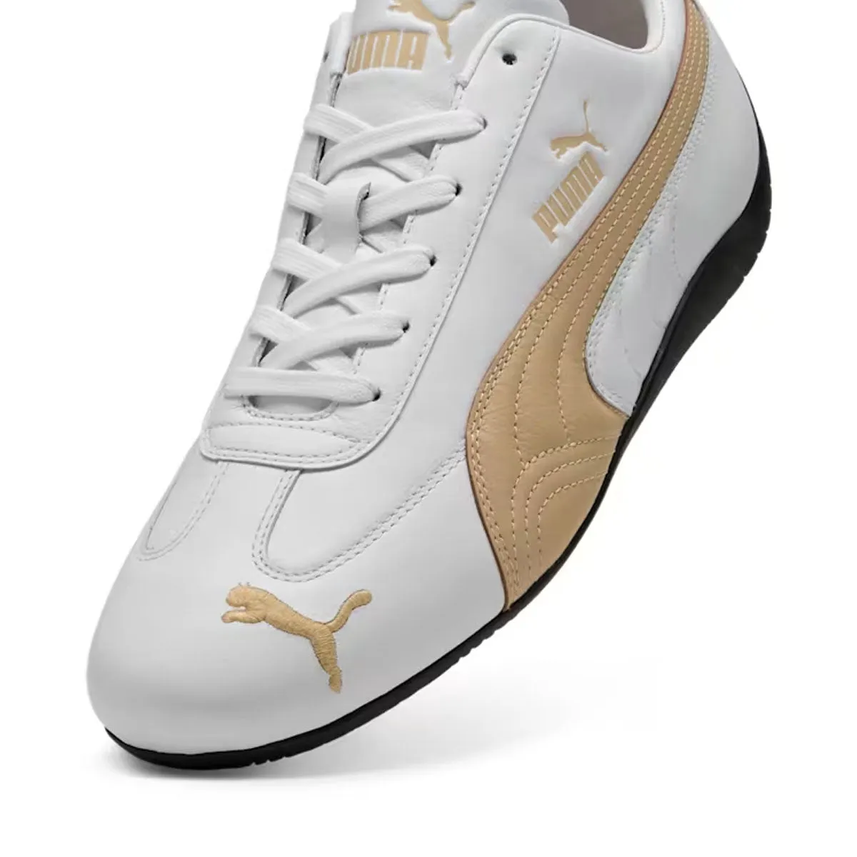 Shock Ride LongLasting Speedcat Leather 'White Toasted Almond'