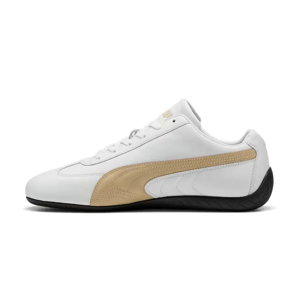Speedcat Leather 'White Toasted Almond' Street cushioning