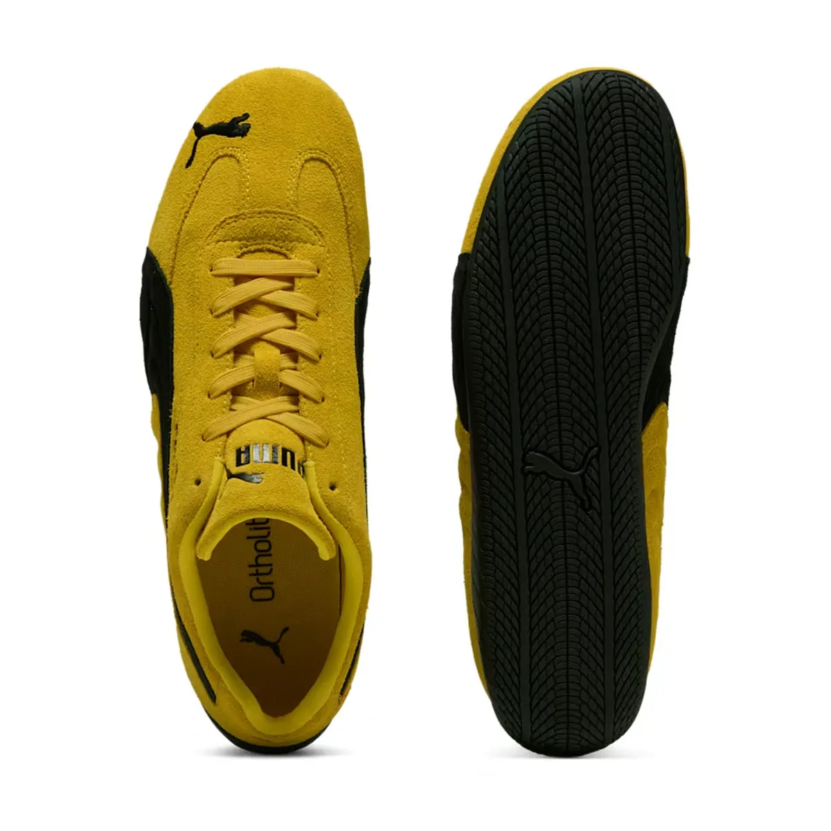 Speedcat OG 'Pele Yellow' Unibody Construction Seamless Upper Fabric