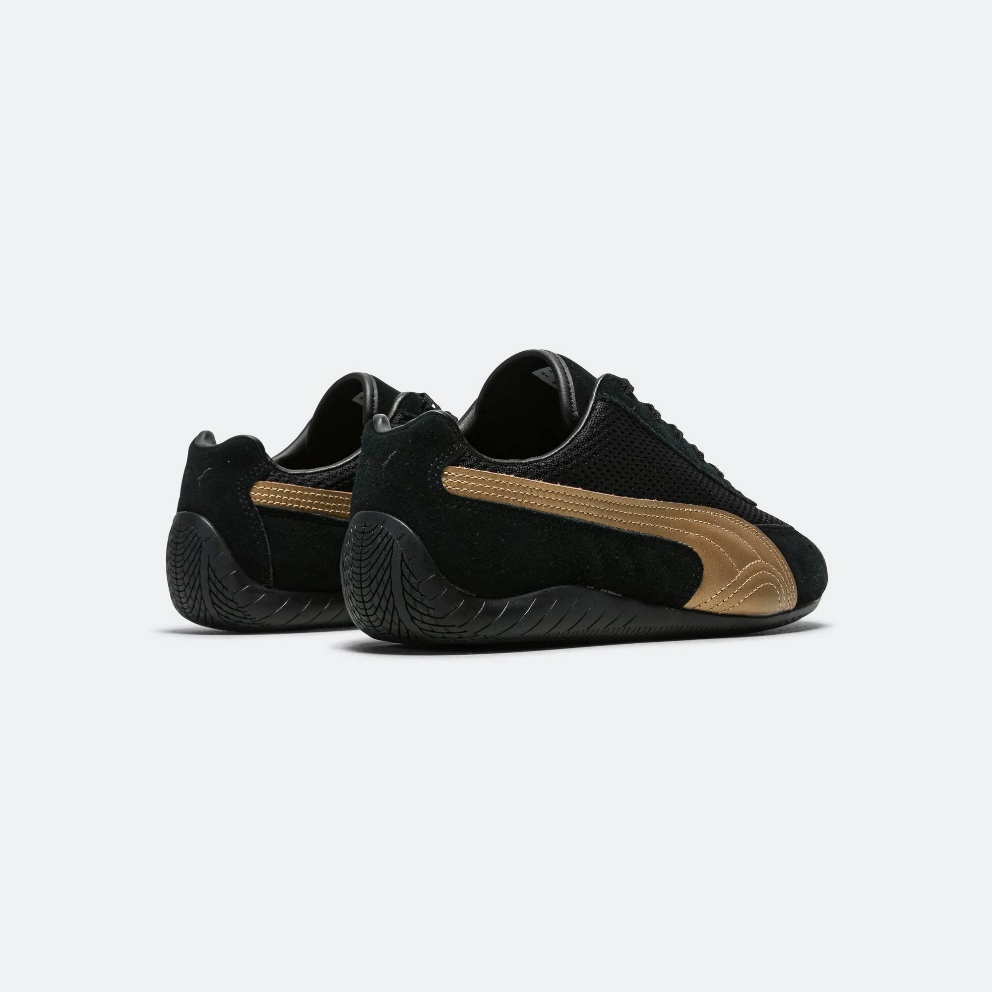 Speedcat Premium - Puma Black/Gold Perimeter Cushioning