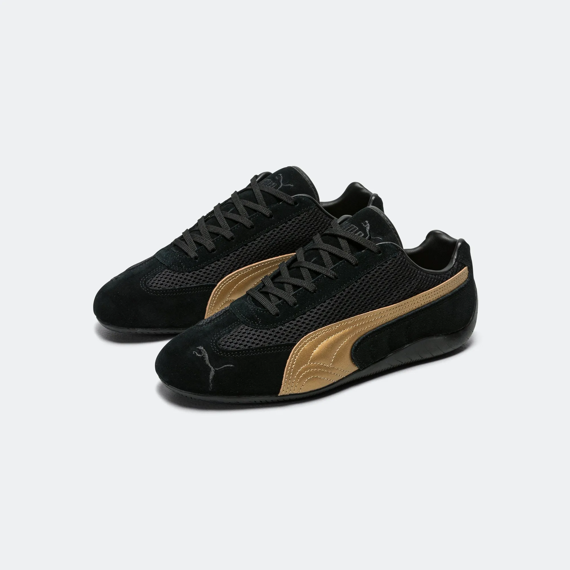 Speedcat Premium - Puma Black/Gold Sleek Finish