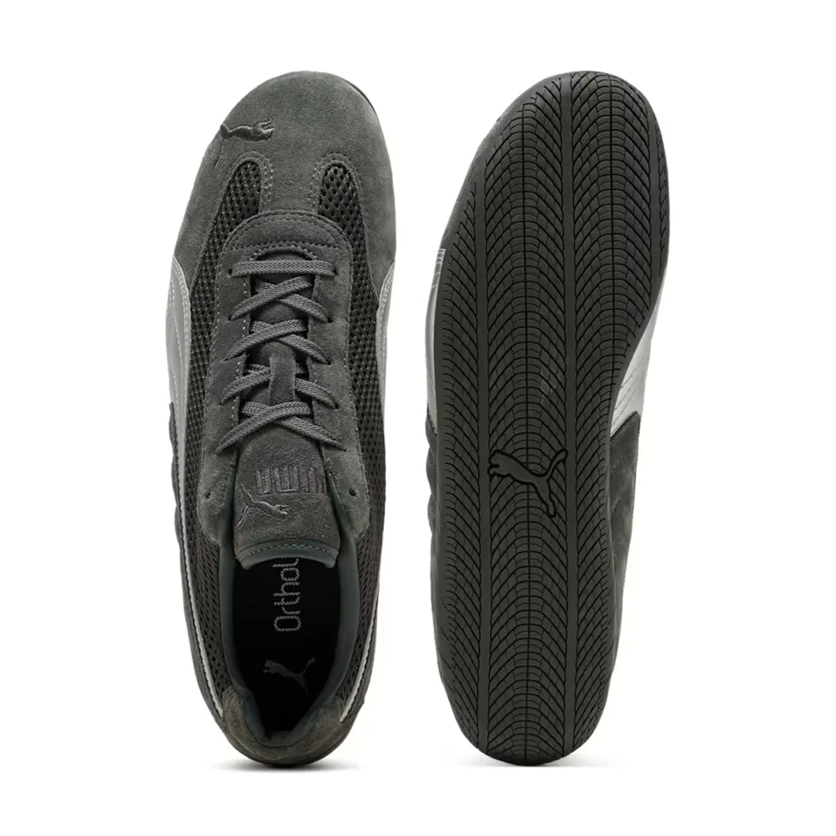Speedcat Premium 'Shadow Grey Matte Silver' School Pace Stone Hike