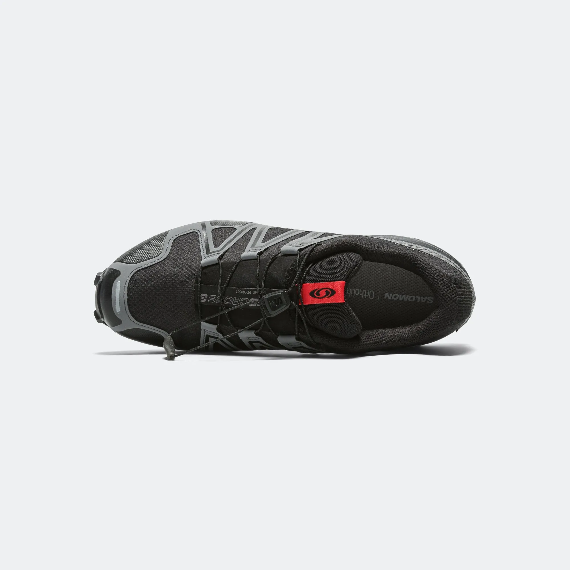 Speedcross 3 GTX - Black/Asphalt-Flame Scarlet Soft Shell Sculpted comfort