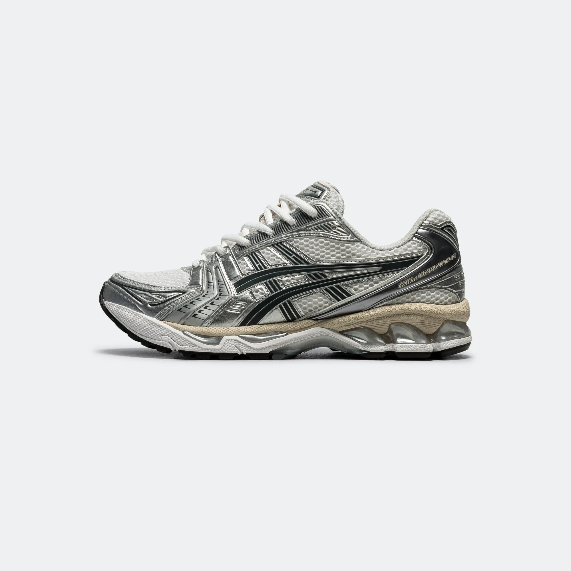 GEL-Kayano 14 - White/Graphite Grey Smart stability