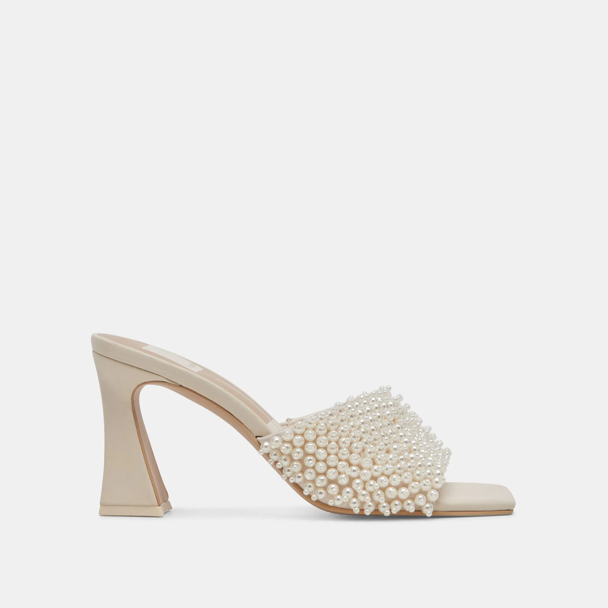 Platform Heels NANDY PEARL HEELS VANILLA PEARLS