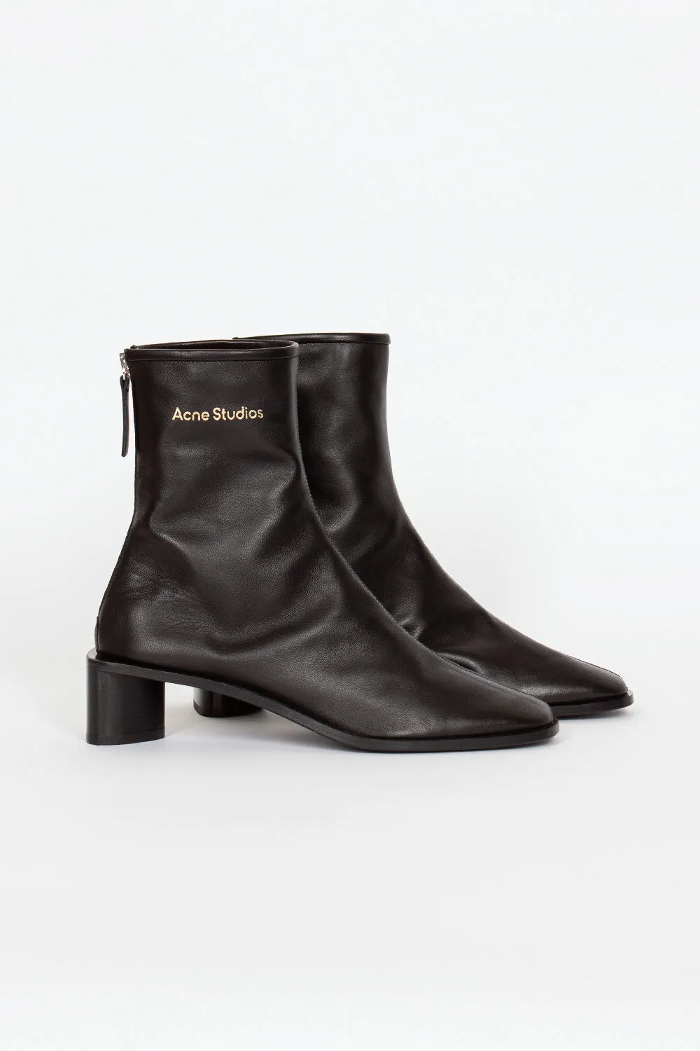 All Day Wear Square Toe Boot Black