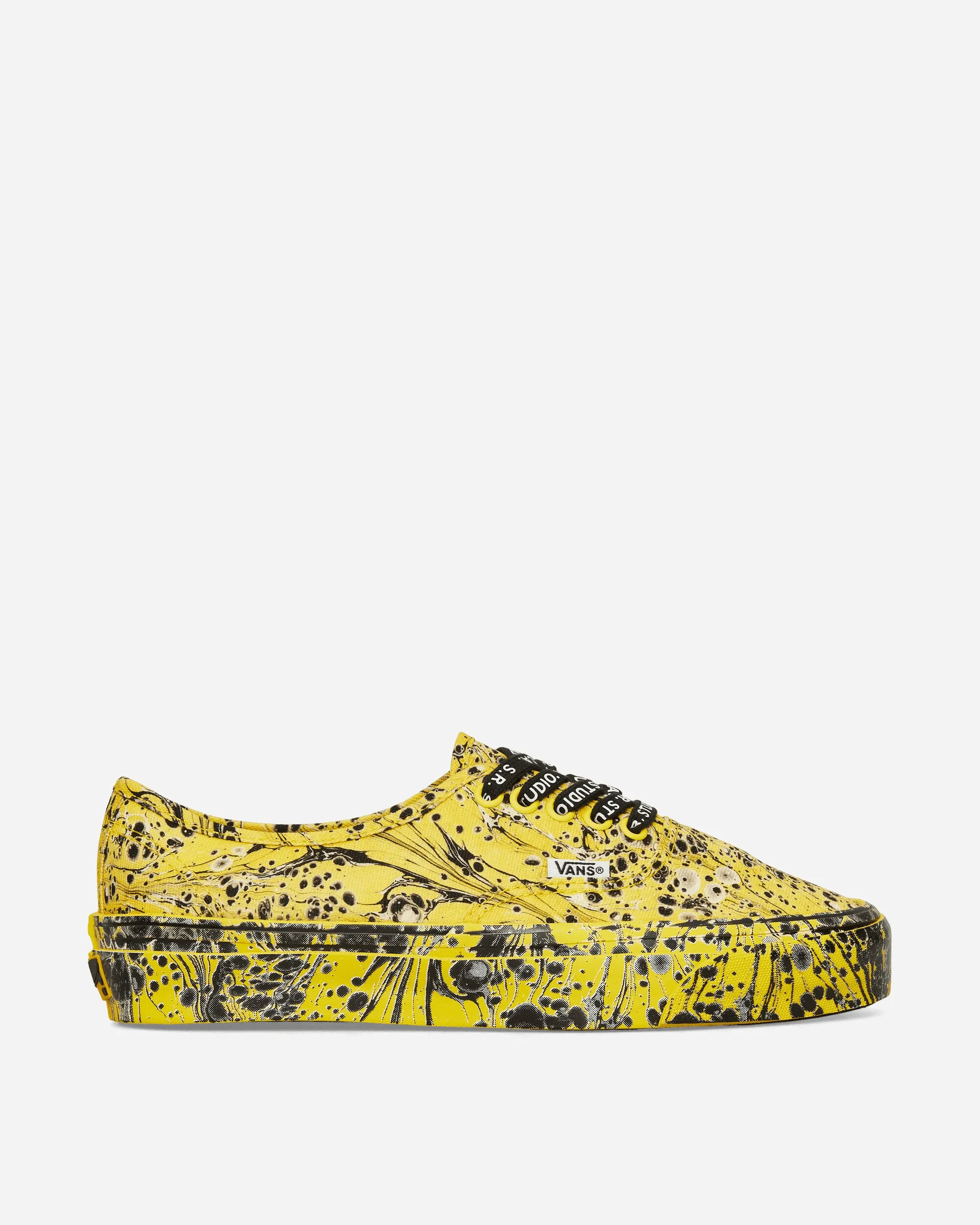 Comfortable Fashion S.R. STUDIO LA.CA. Authentic Reissue 44 Vibram Sneakers Marbled / Cyber Yellow