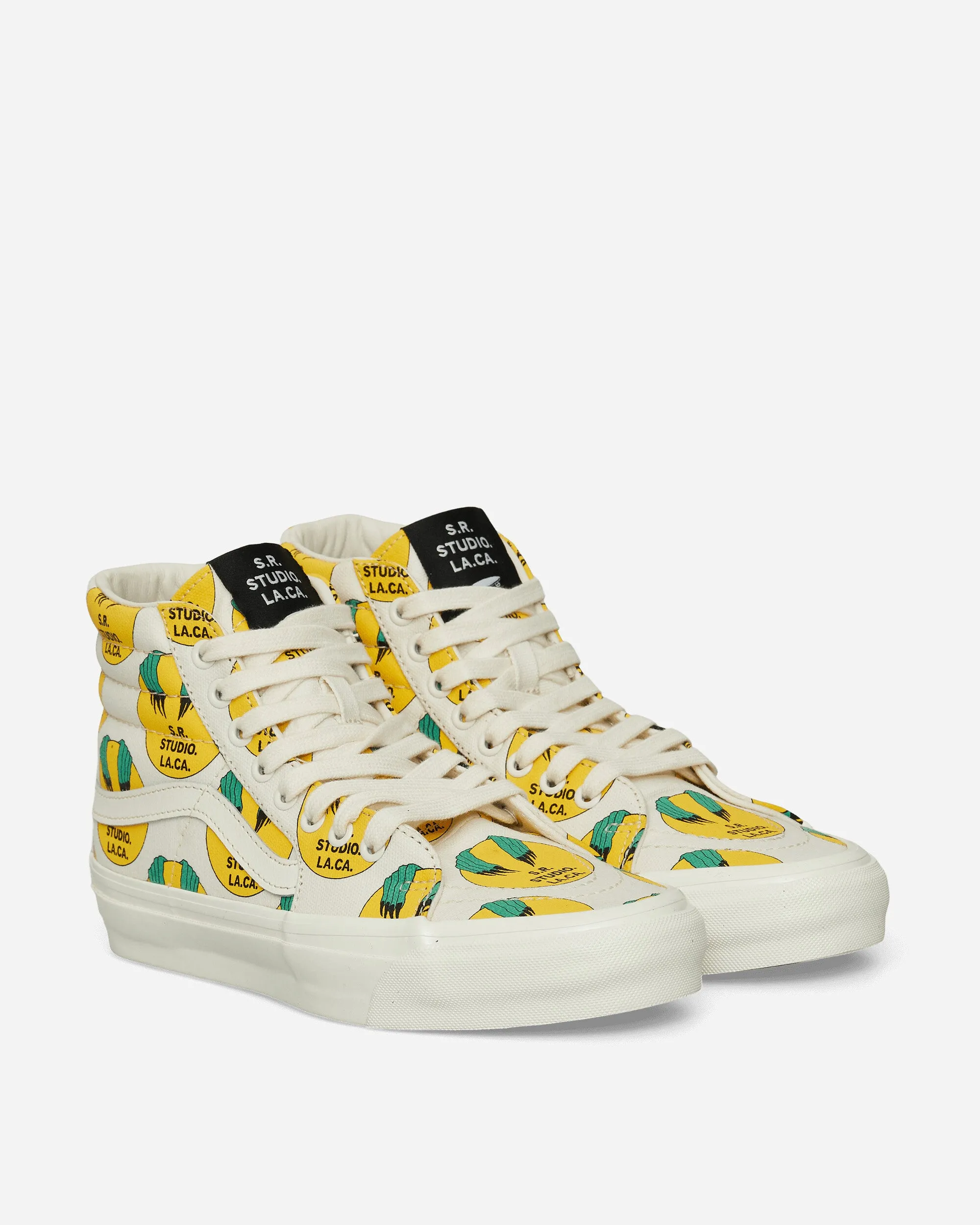 Instant Fit Stable Stride S.R. STUDIO LA.CA. Sk8-Hi Reissue 38 Vibram Sneakers Marshmallow