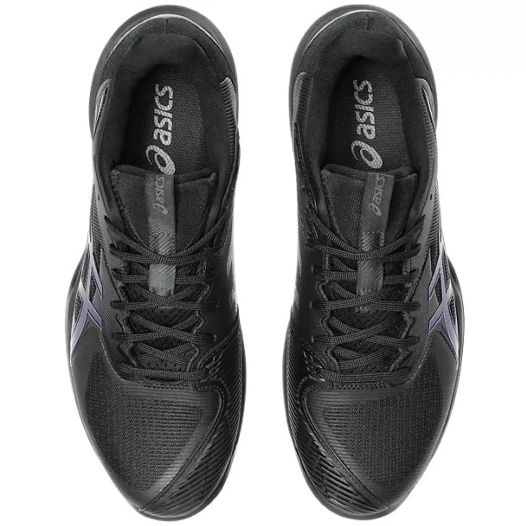 Stability Support Asics Solution Speed FF 3 Clay Night Energy Herringbone Mens Tennis Shoes ?C Black/Prism Blue