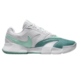 Nike Court Lite 4 Women's Tennis Shoes - White/Mint Foam-Cannon Casual Look