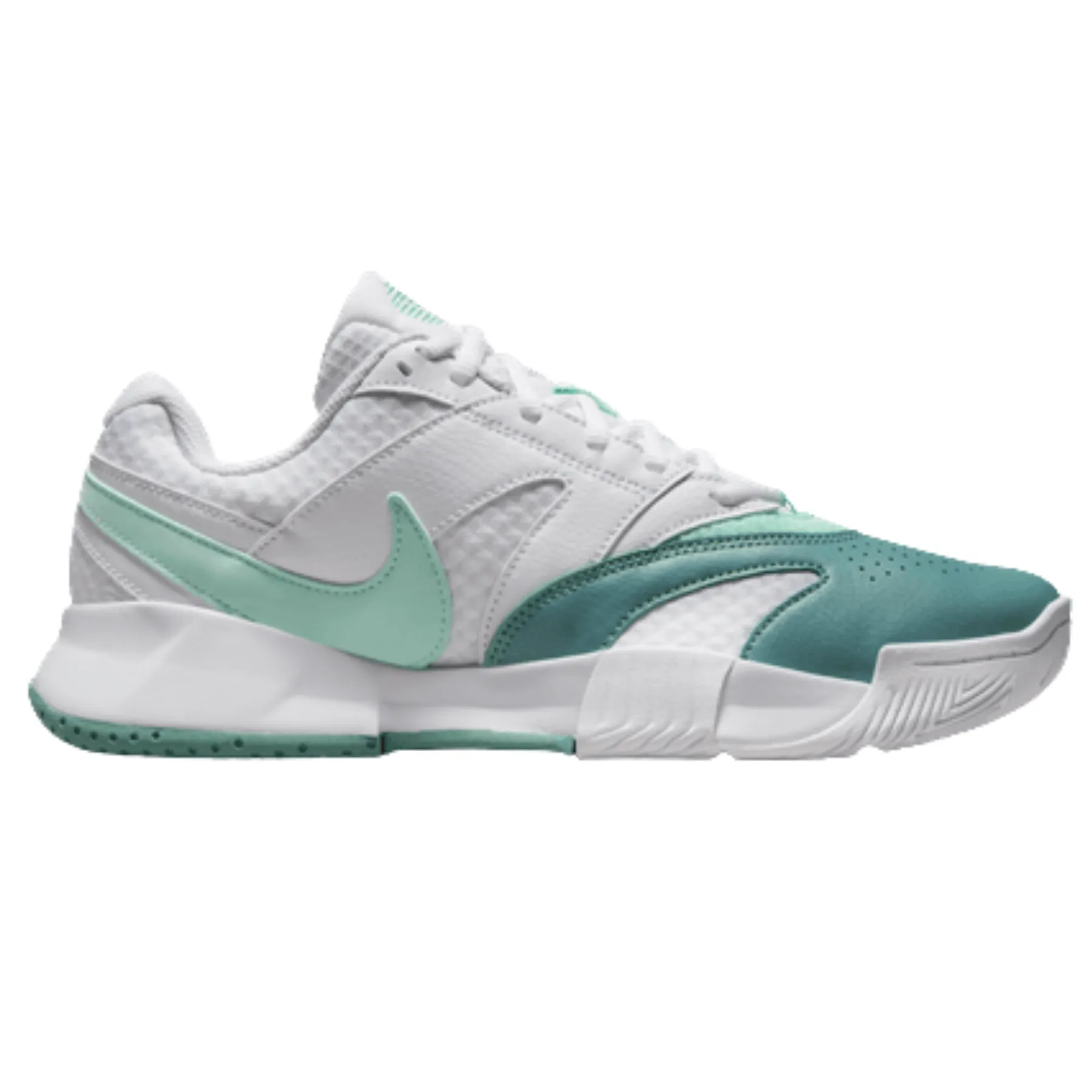 Nike Court Lite 4 Women's Tennis Shoes - White/Mint Foam-Cannon Casual Look