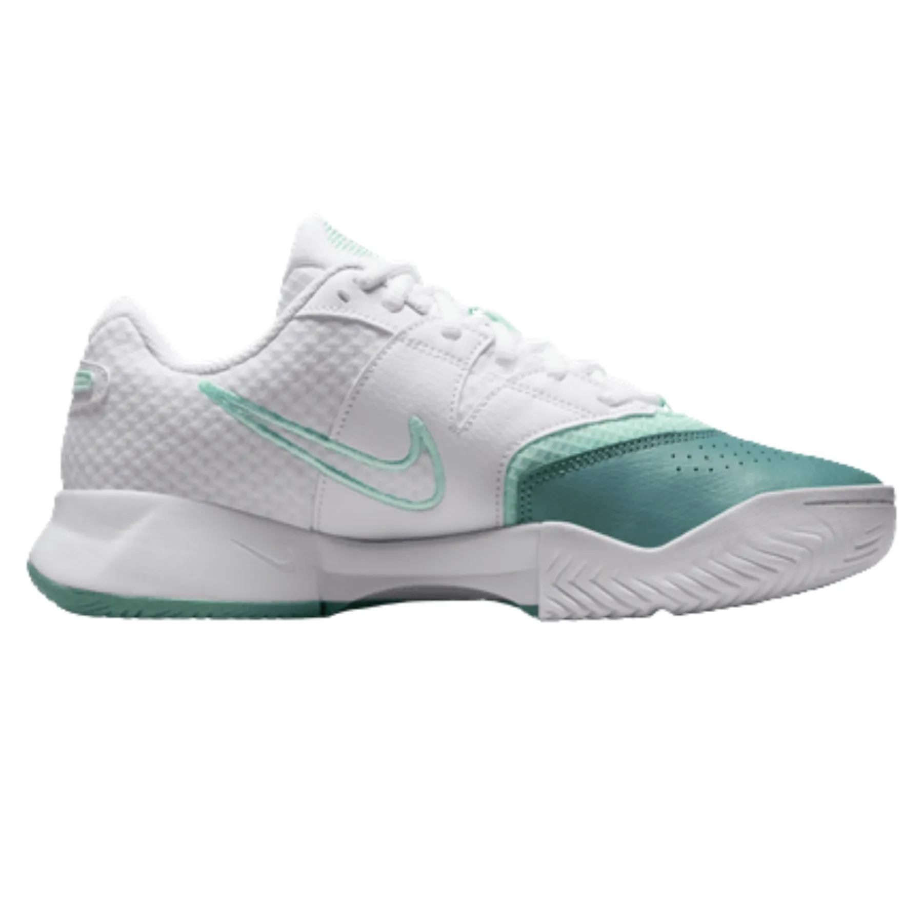 Training Ready Anti Slip Nike Court Lite 4 Women's Tennis Shoes - White/Mint Foam-Cannon