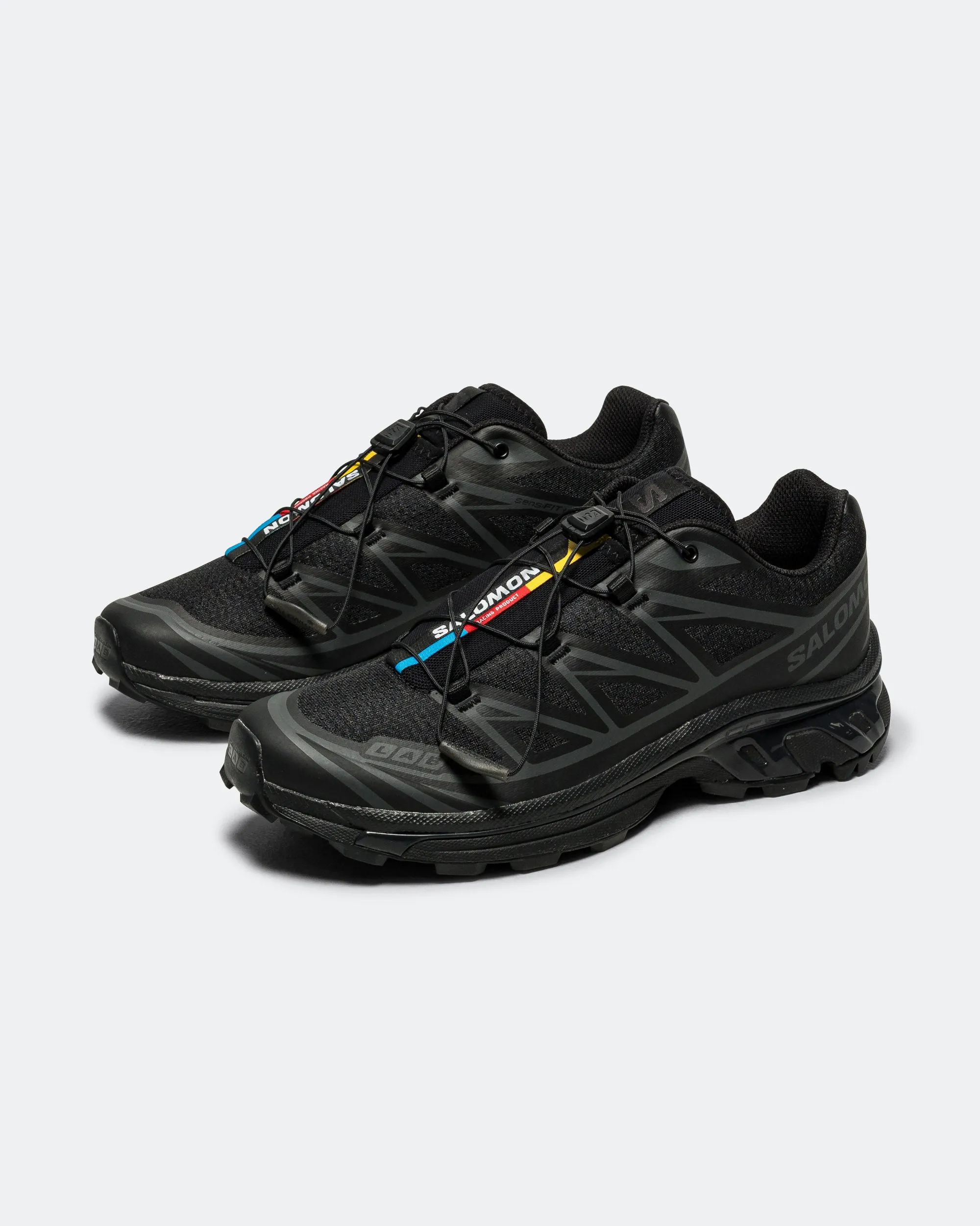 XT-6 - Black/Black-Phantom Soft Landing Pace Balance
