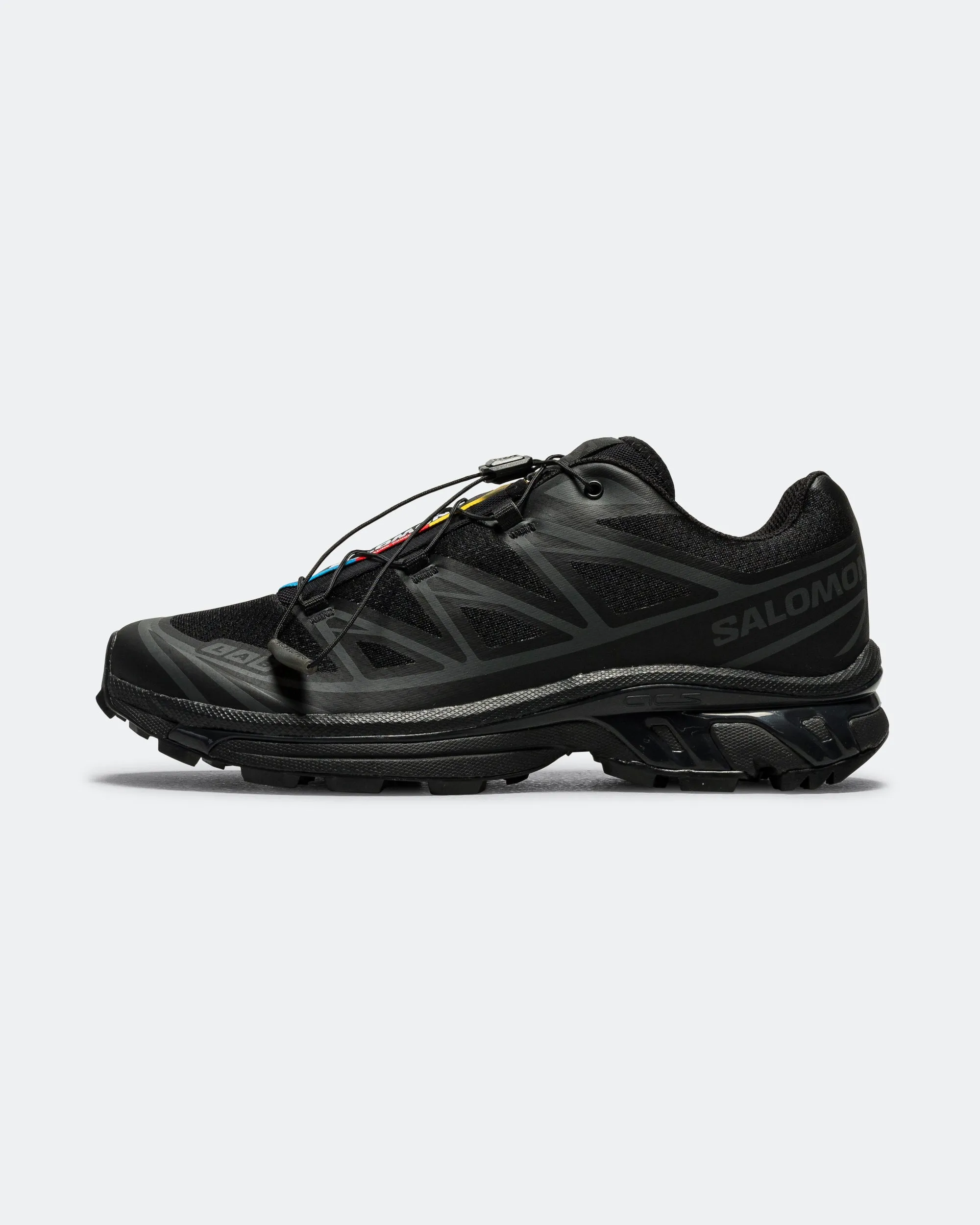 XT-6 - Black/Black-Phantom Bold materials