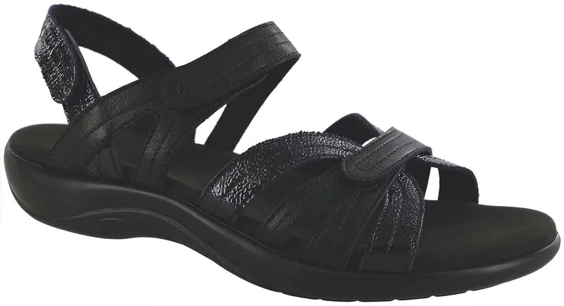 Soft Land Pier Sandal Black