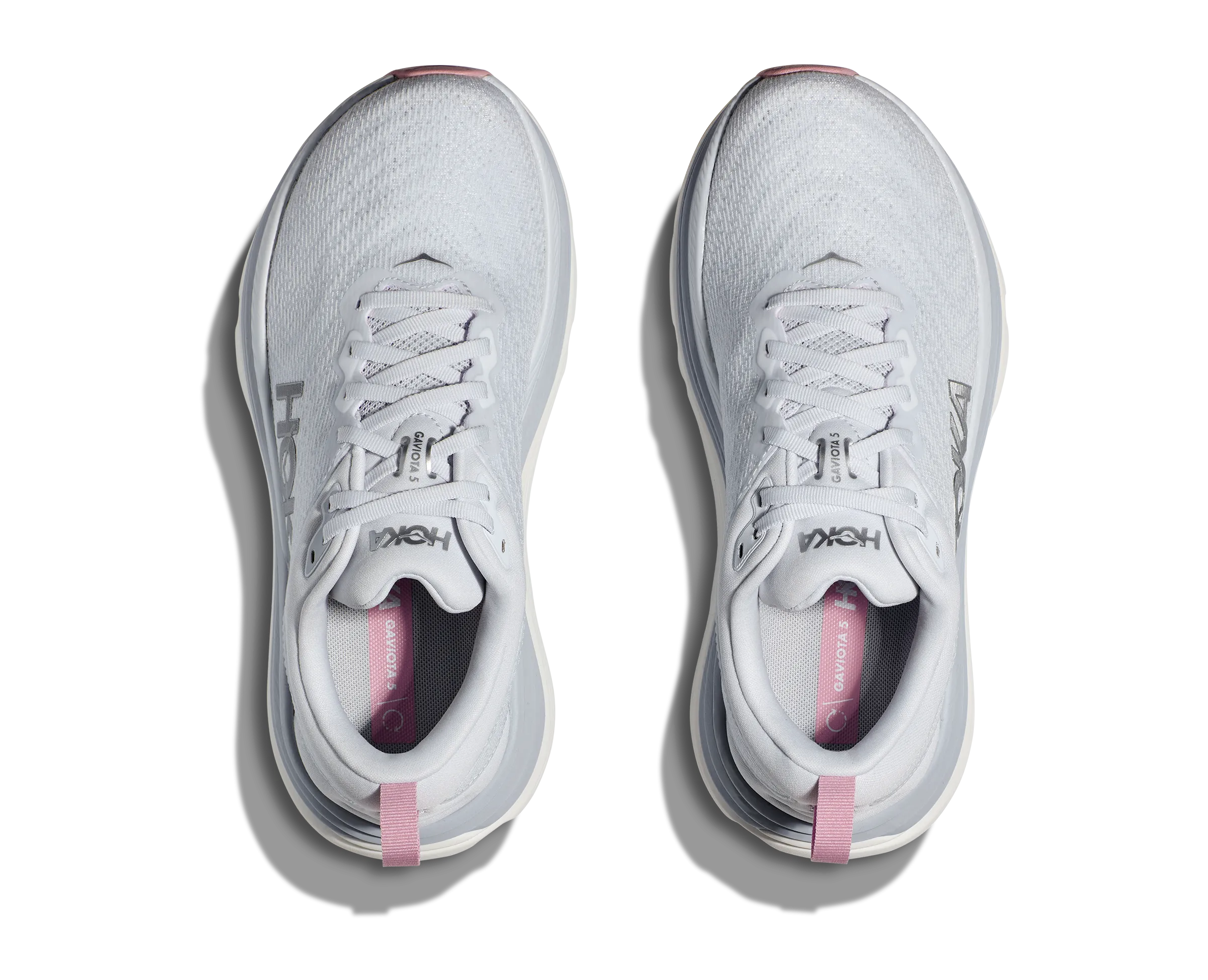 HOKA GAVIOTA V5 WOMEN'S weekend runners running in a playground shoes