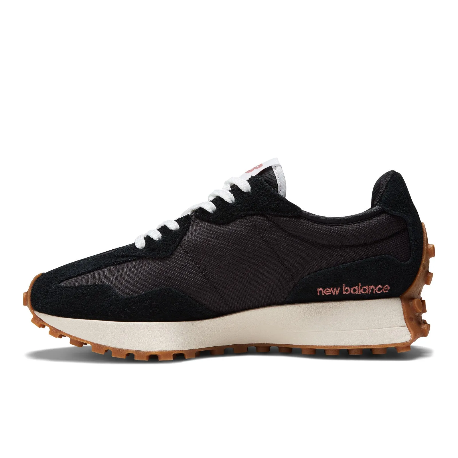NEW BALANCE WS327BL gel - cushioned shoes leather - finish - design shoes