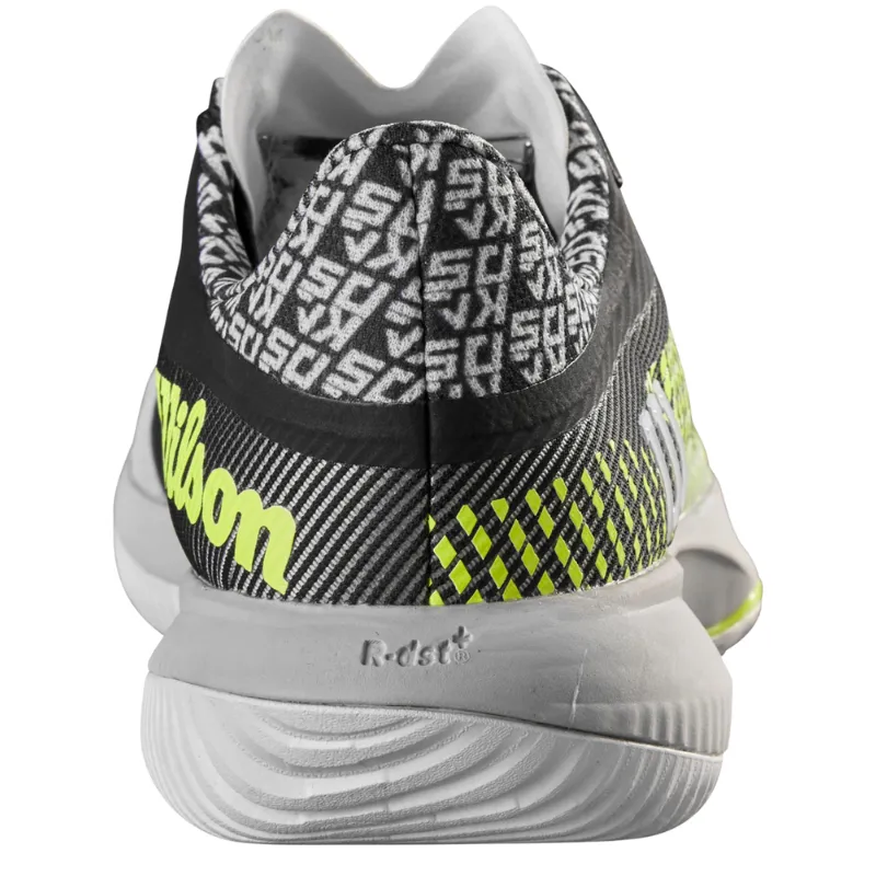Wilson Kaos Swift 1.5 Mens Tennis Shoes - Pearl Blue / Black / Safety Yellow Fashionable