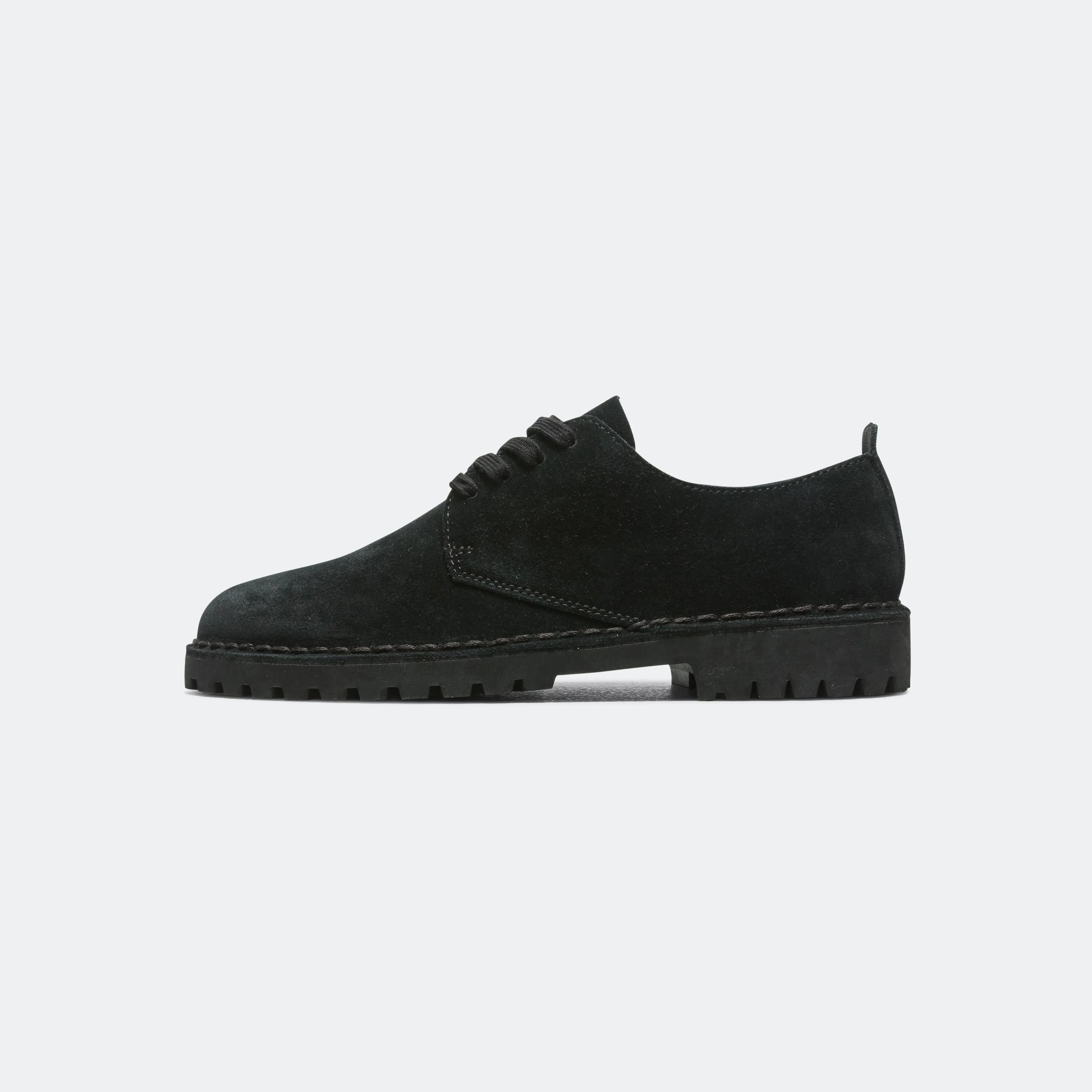 Office Casual Desert Rock Low - Black Suede