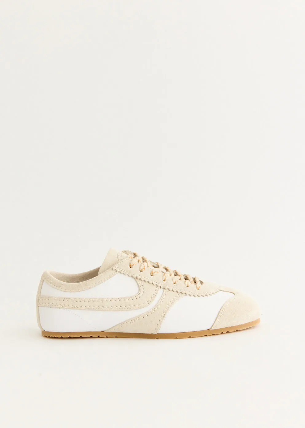 Leather Sneakers Fresh Appeal Soft ground