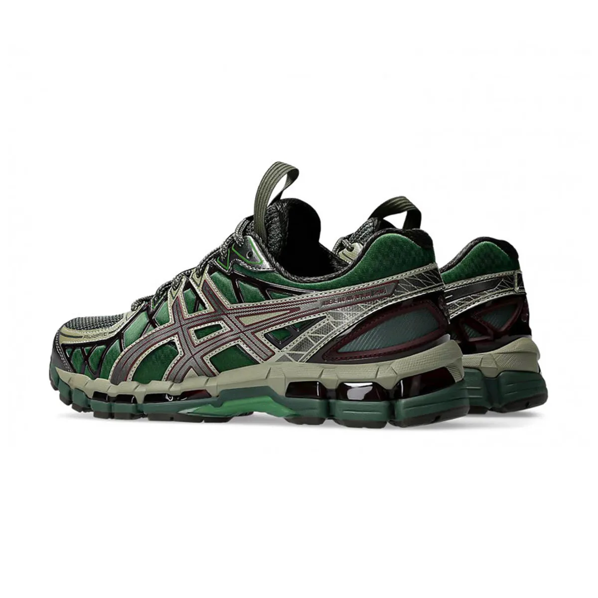UB10-S GEL-Kayano 20 'Moss Gunmetal' Stabilizing Heel Clip Comfort Outsole