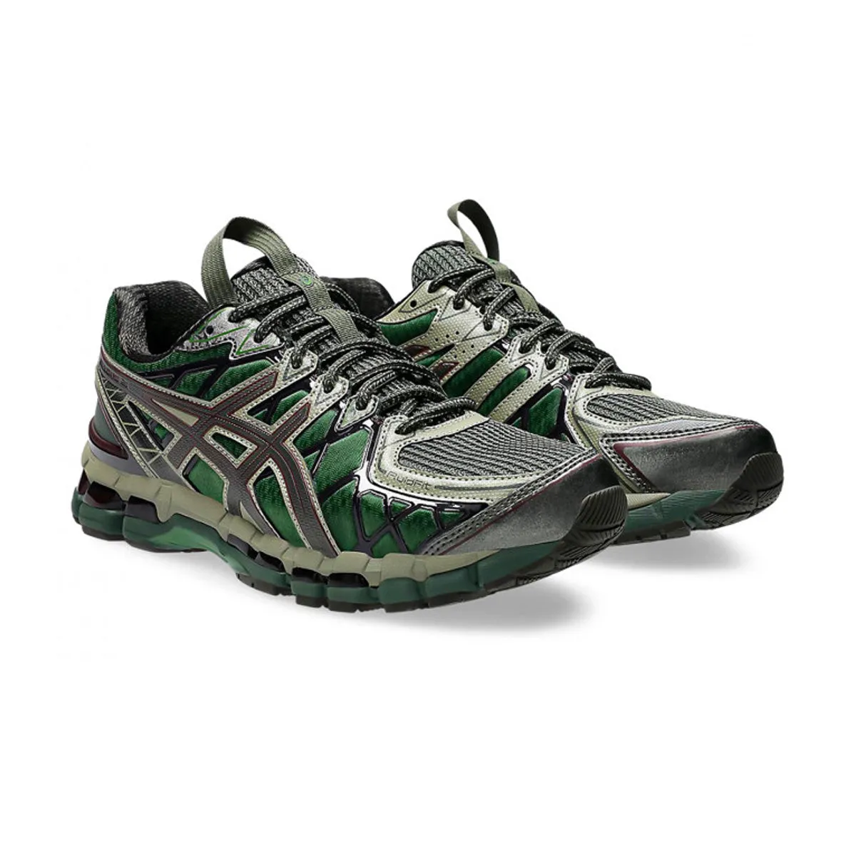 UB10-S GEL-Kayano 20 'Moss Gunmetal' Reflective Safety Details