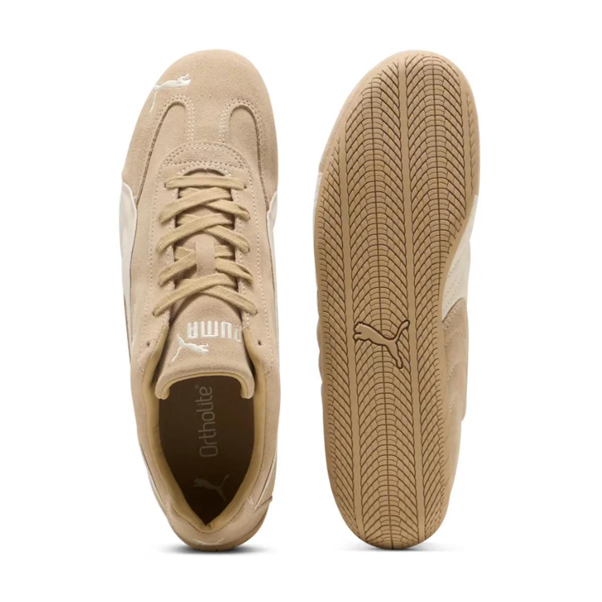 Textured Pattern Edge Step Speedcat TTF 'Prairie Tan Frosted Ivory'