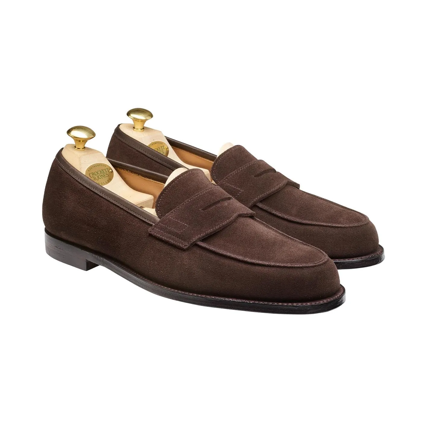 Bright Pace Grantham 2 Dark Oak Suede
