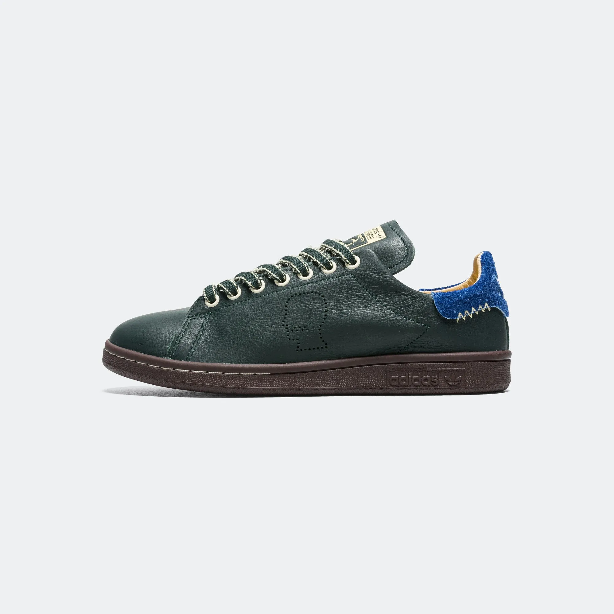 Structured Pace Classic Wear Stan Smith x Brain Dead - Dark Green/Bahia Light Blue-Sand Strata