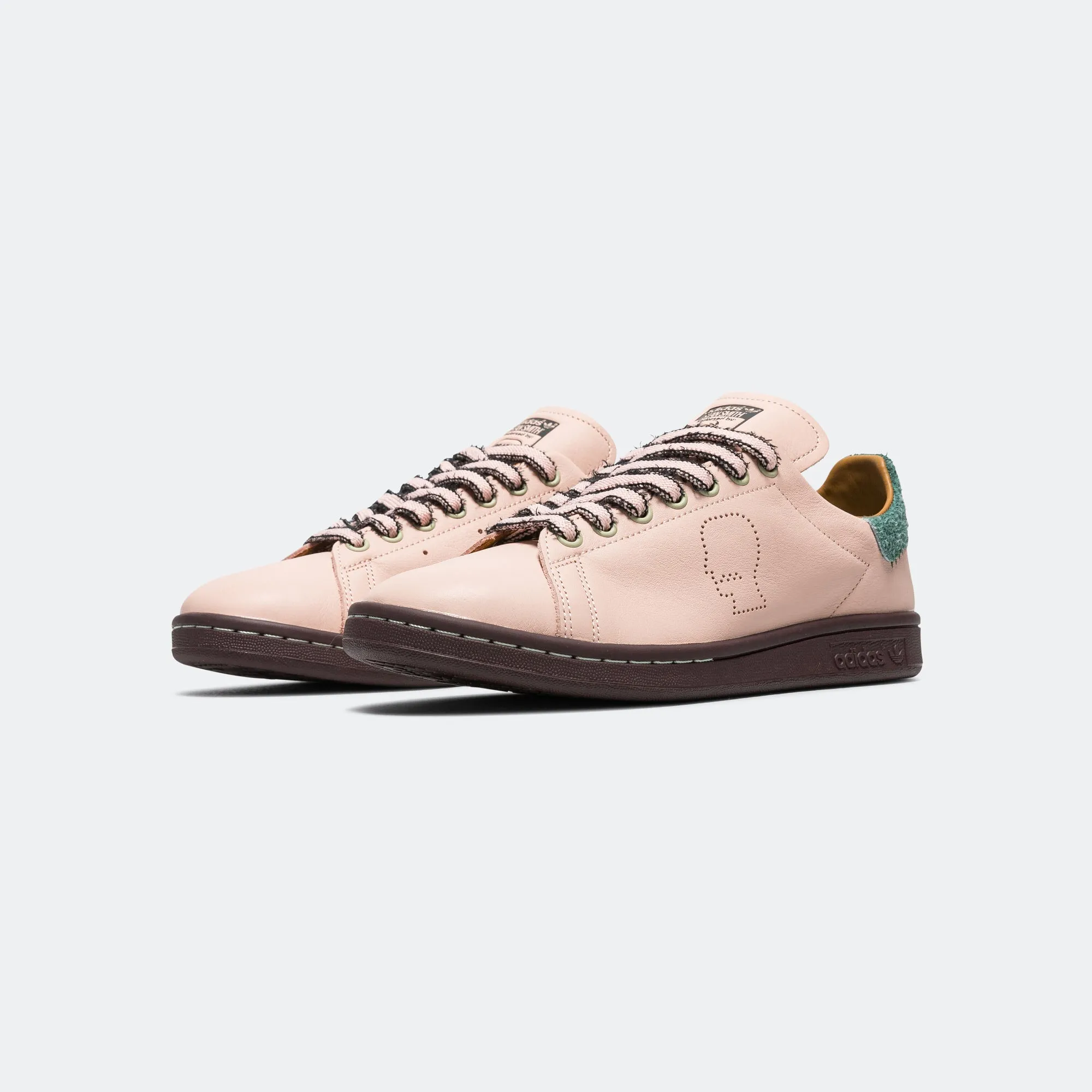 Padded collar design Stan Smith x Brain Dead - Vapour Pink/Mineral Green-Mesa