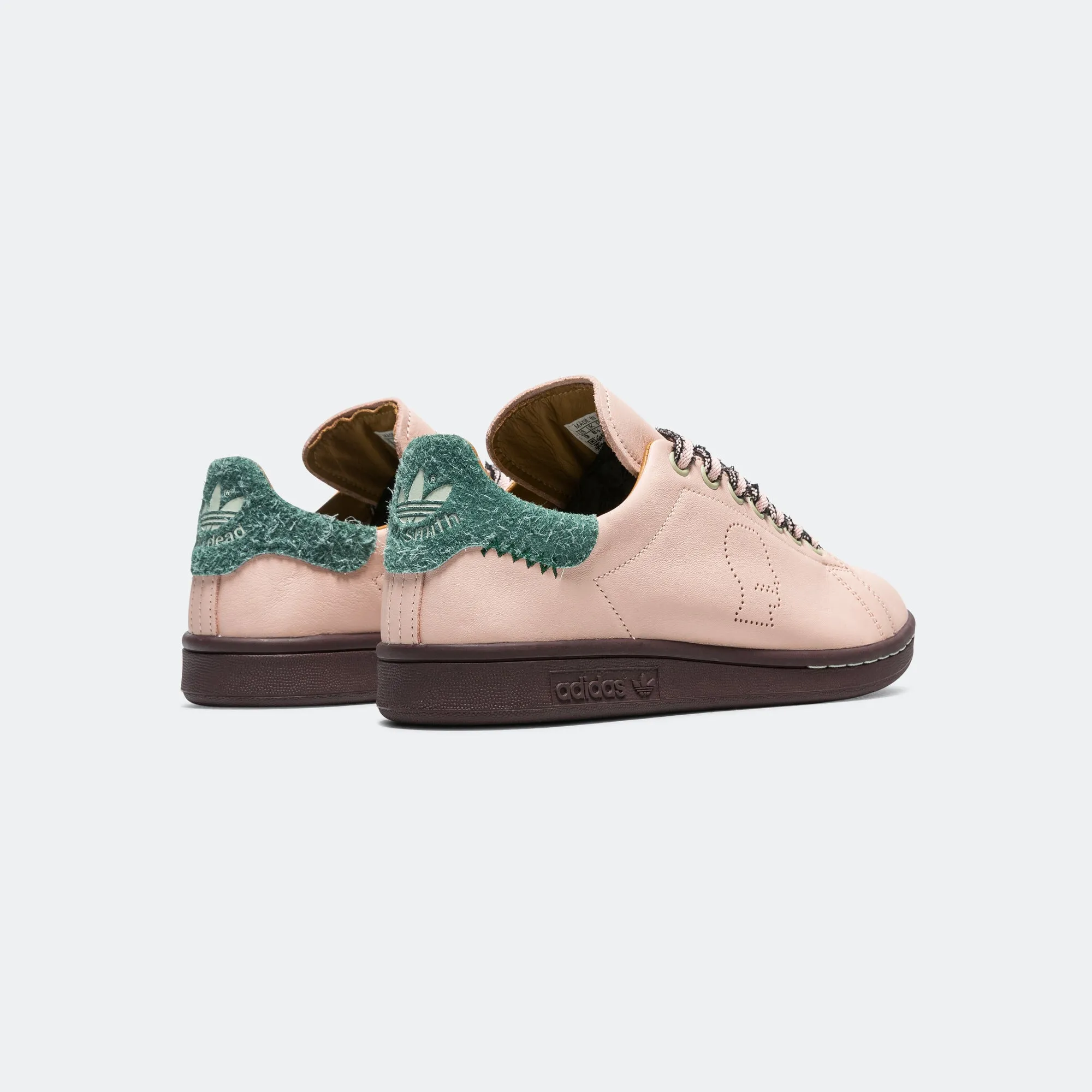 Basketball sneakers Compression resistant Stan Smith x Brain Dead - Vapour Pink/Mineral Green-Mesa