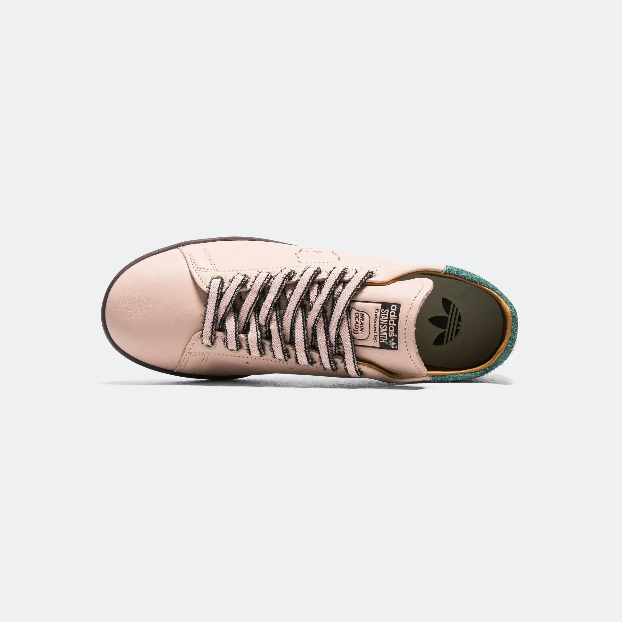 Stan Smith x Brain Dead - Vapour Pink/Mineral Green-Mesa Sophisticated Comfort