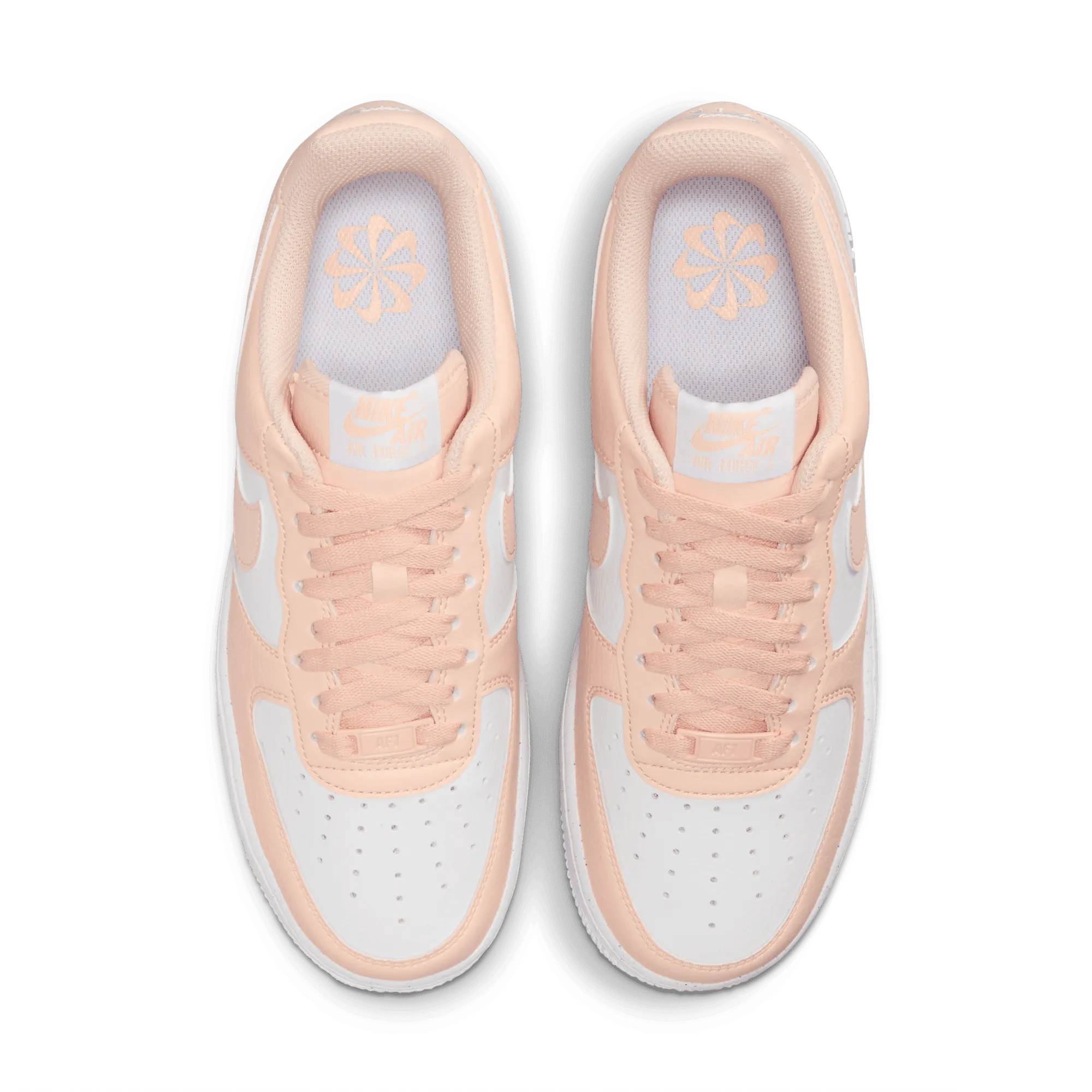 Foldable Build Stretchable Material Wmns Air Force 1 '07 NN 'White Guava Ice'