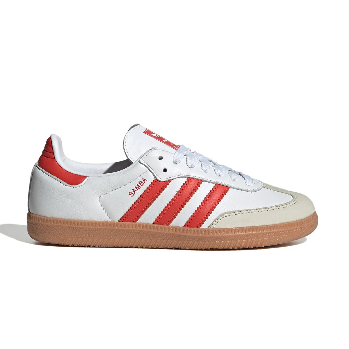 Thick sole Wmns Samba OG 'Cloud White Solar Red'