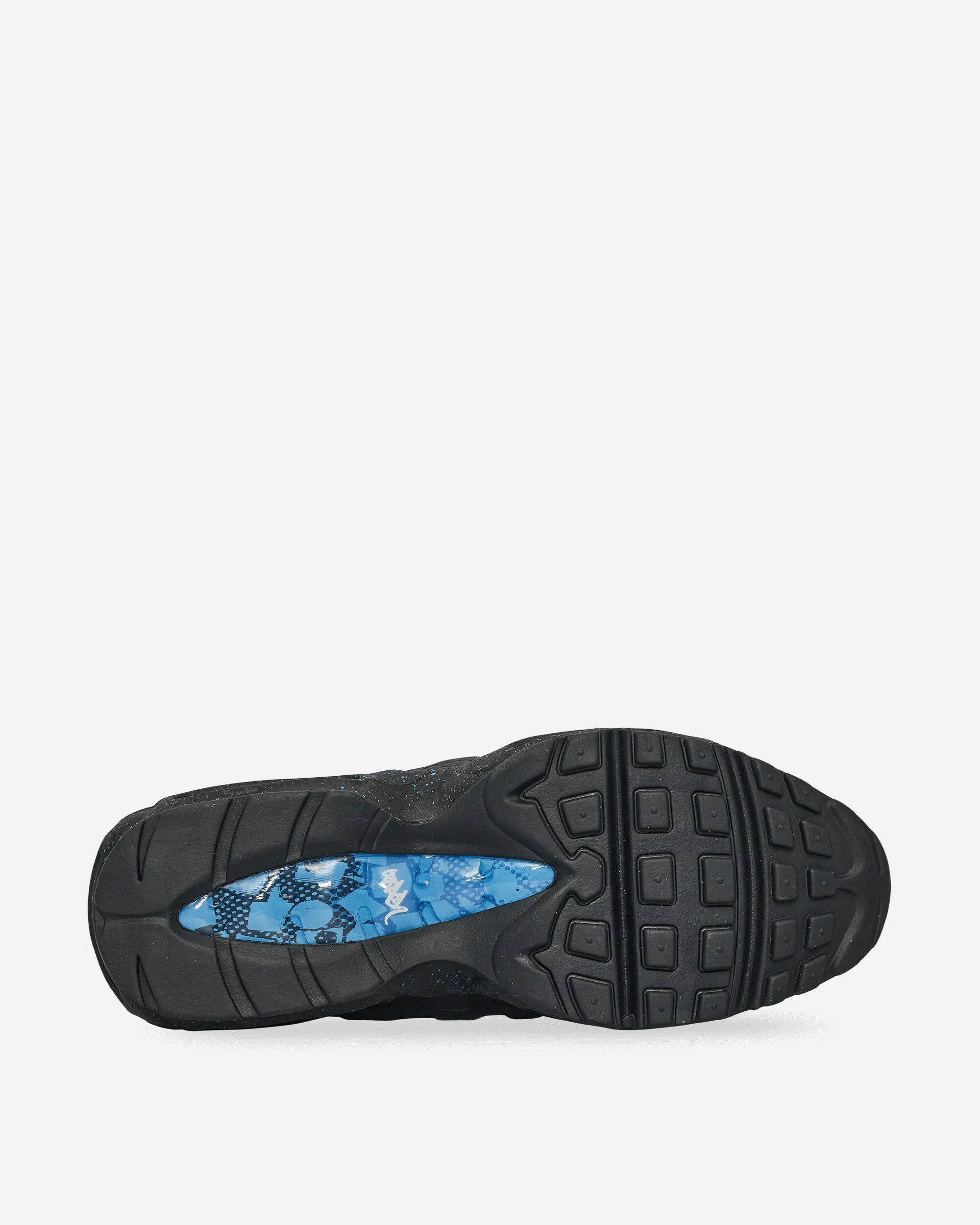 Soft Detail Model Day Stash Air Max 95 Sneakers Black / Harbour Blue