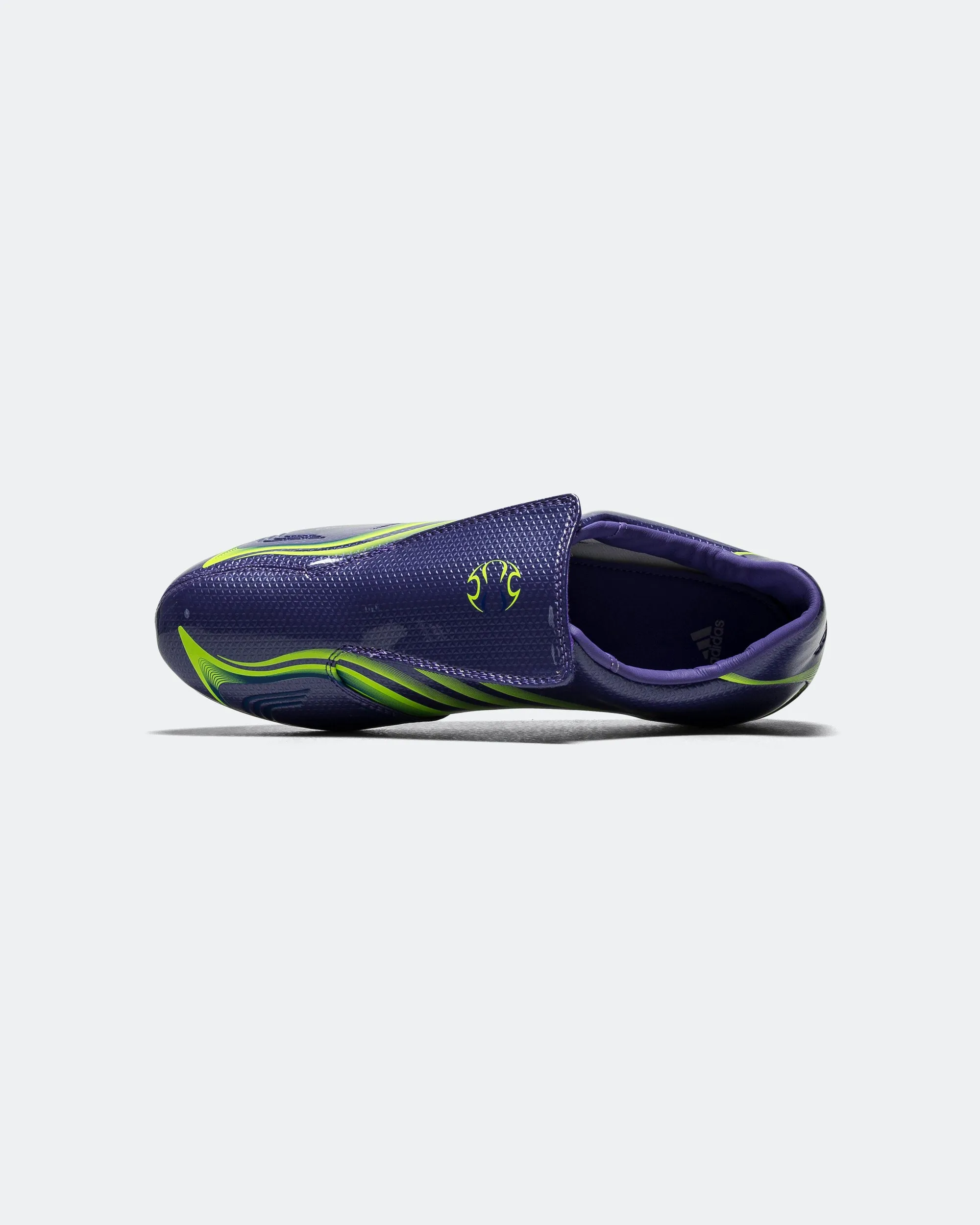 Womens Taekwondo F50 - Purple Rush/Lucid Lemon-Royal Blue Neutral Colorways