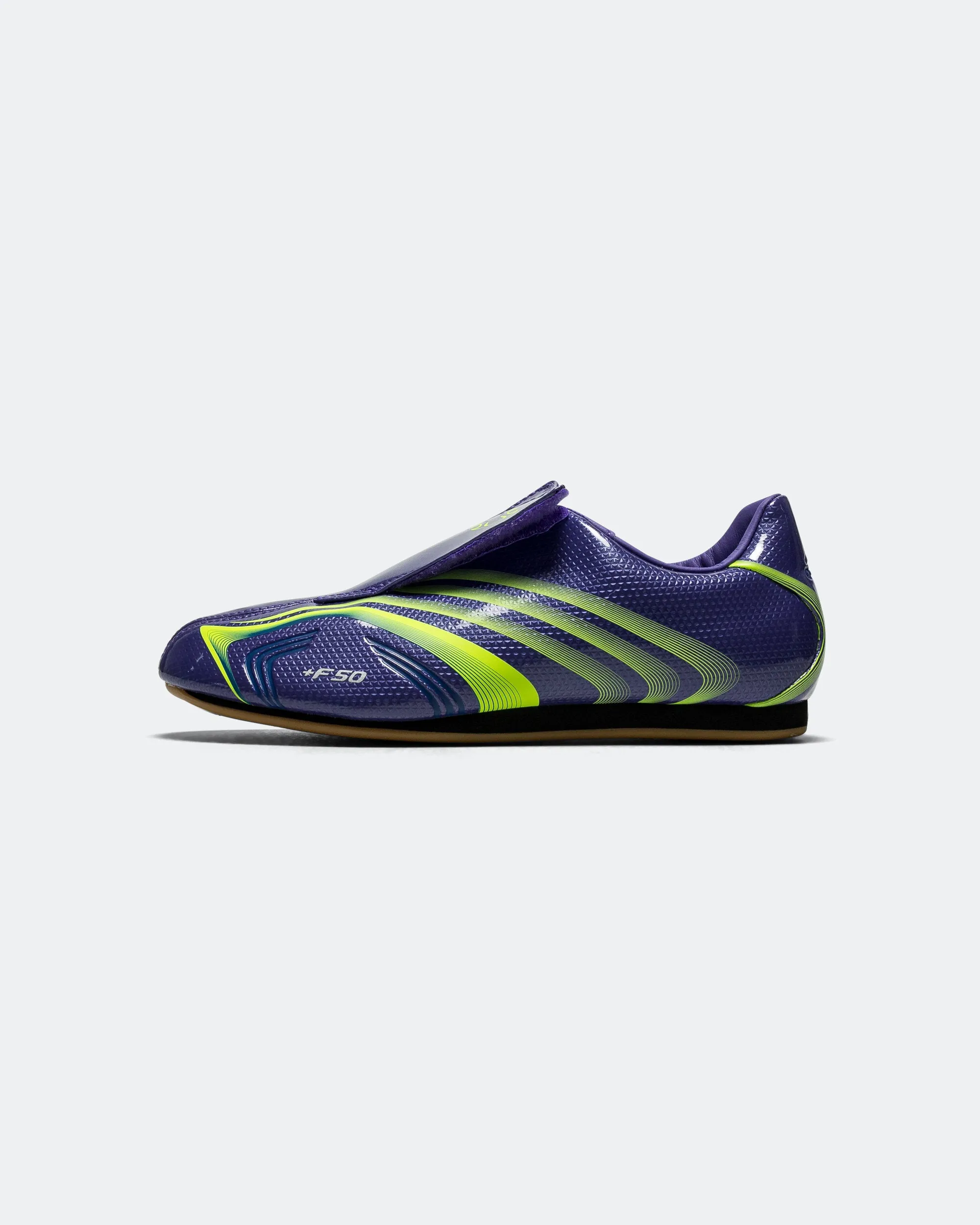 TPU Reinforcement Womens Taekwondo F50 - Purple Rush/Lucid Lemon-Royal Blue