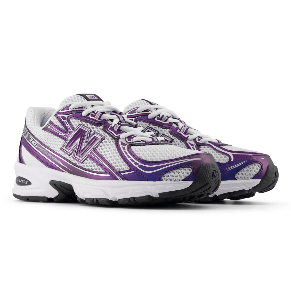 New Balance Men's U740CG2 Concord Grape/White/Phantom Smile Step Easy Pair