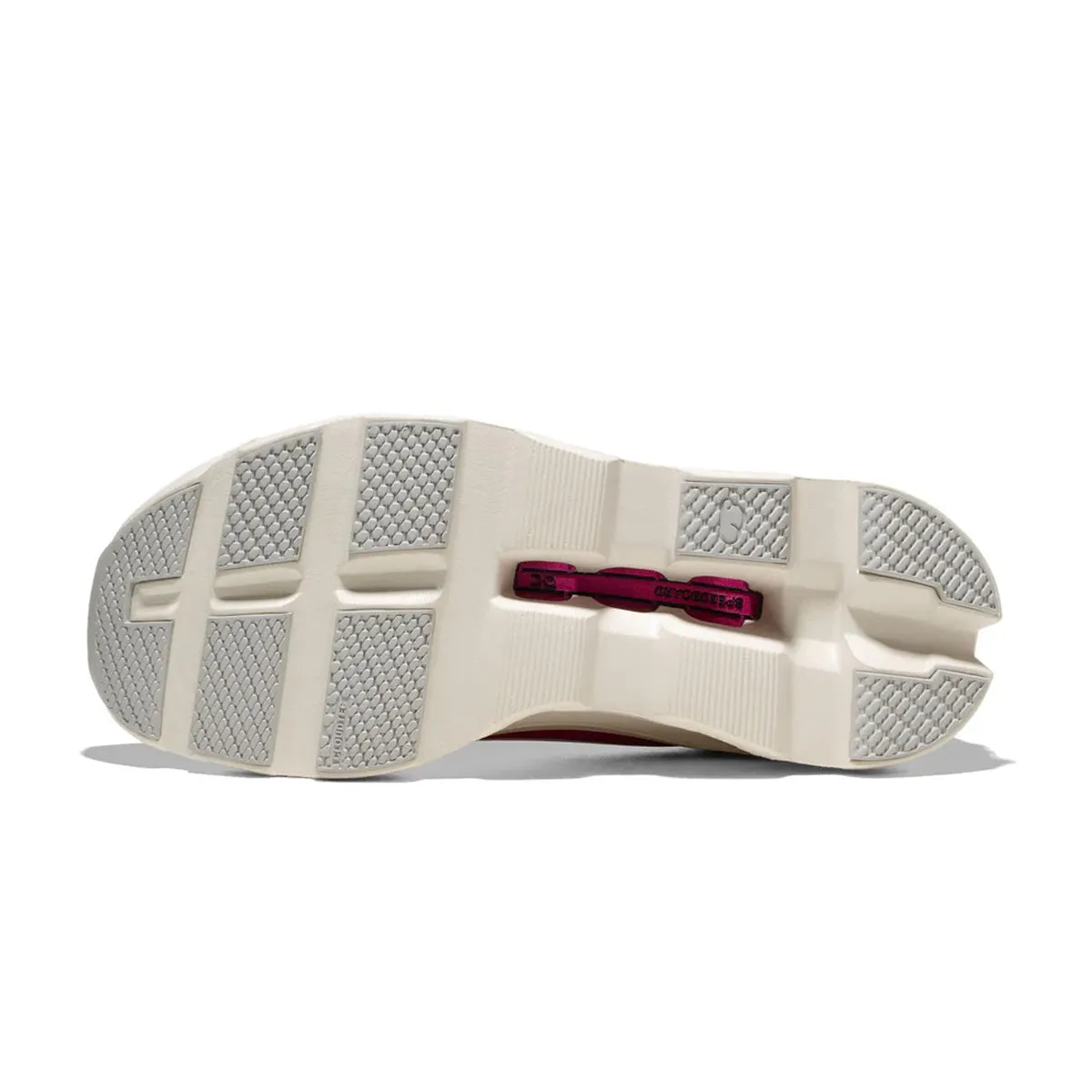 Wmns Cloudmonster 'Ivory Grenadine' Blossom Step Foot Shape