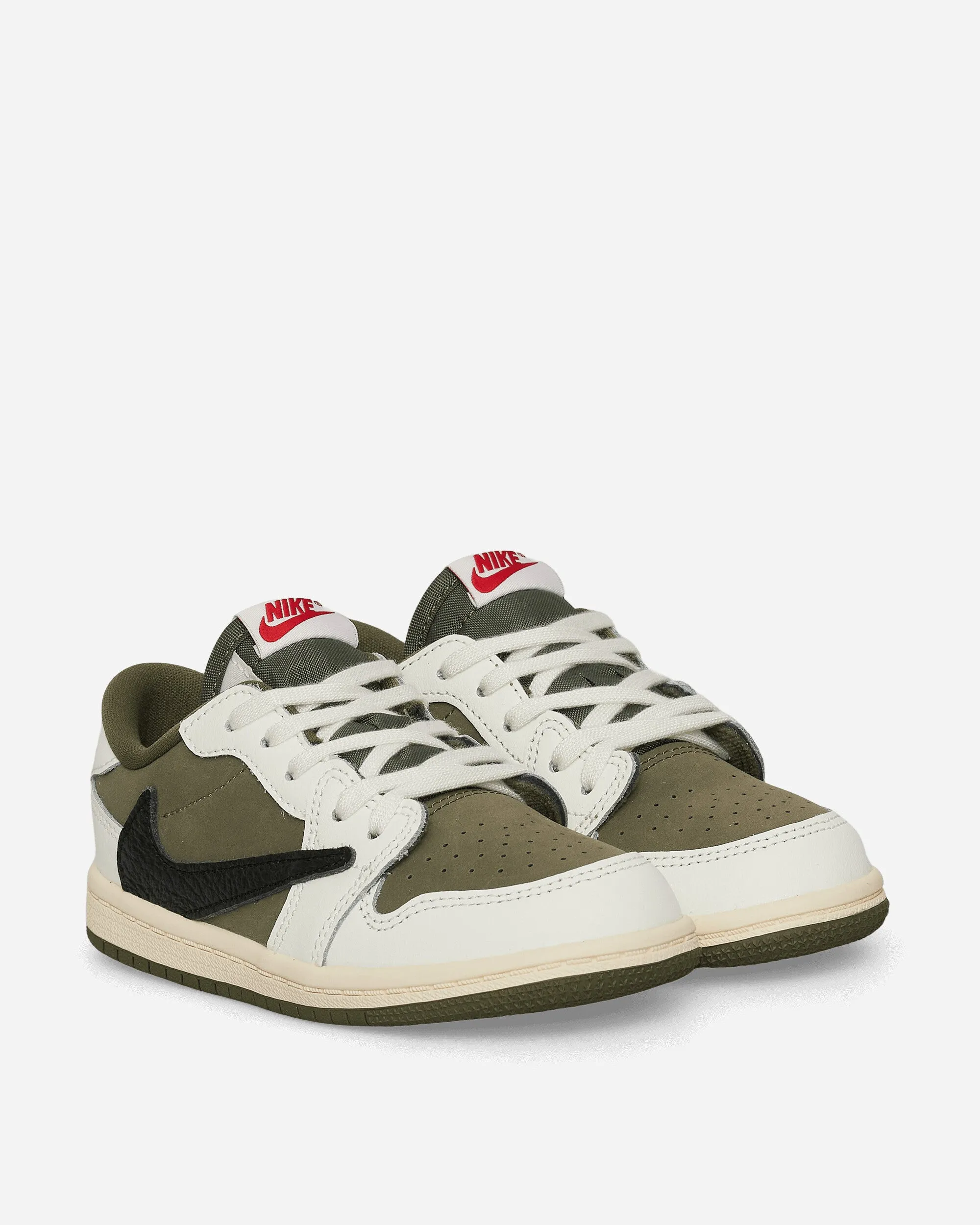 Essential Wear Travis Scott Air Jordan 1 Low (TD) Sneakers Medium Olive