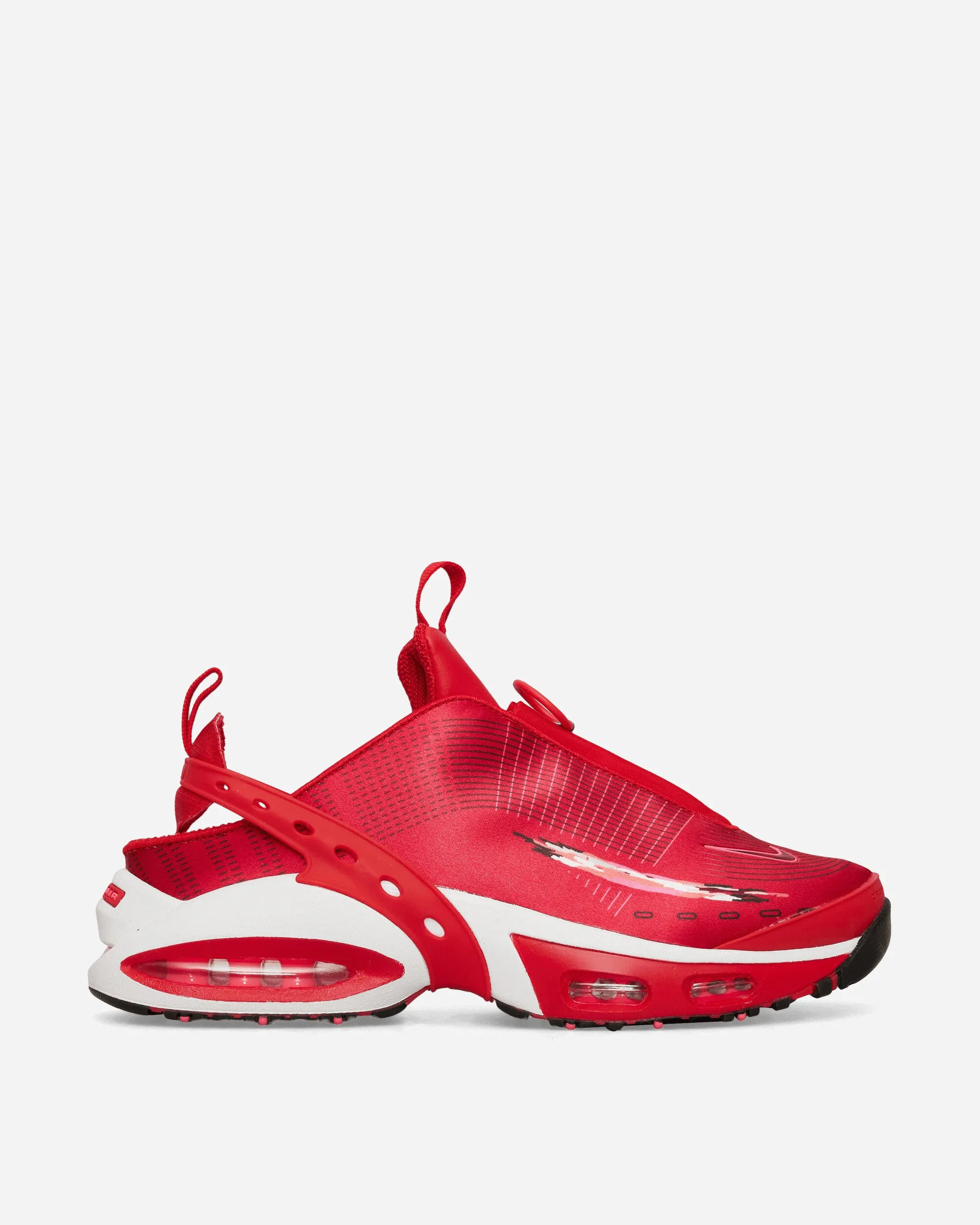 Women's Air Max Craze Sneakers University Red / Summit White Street Comfort Minimal Look