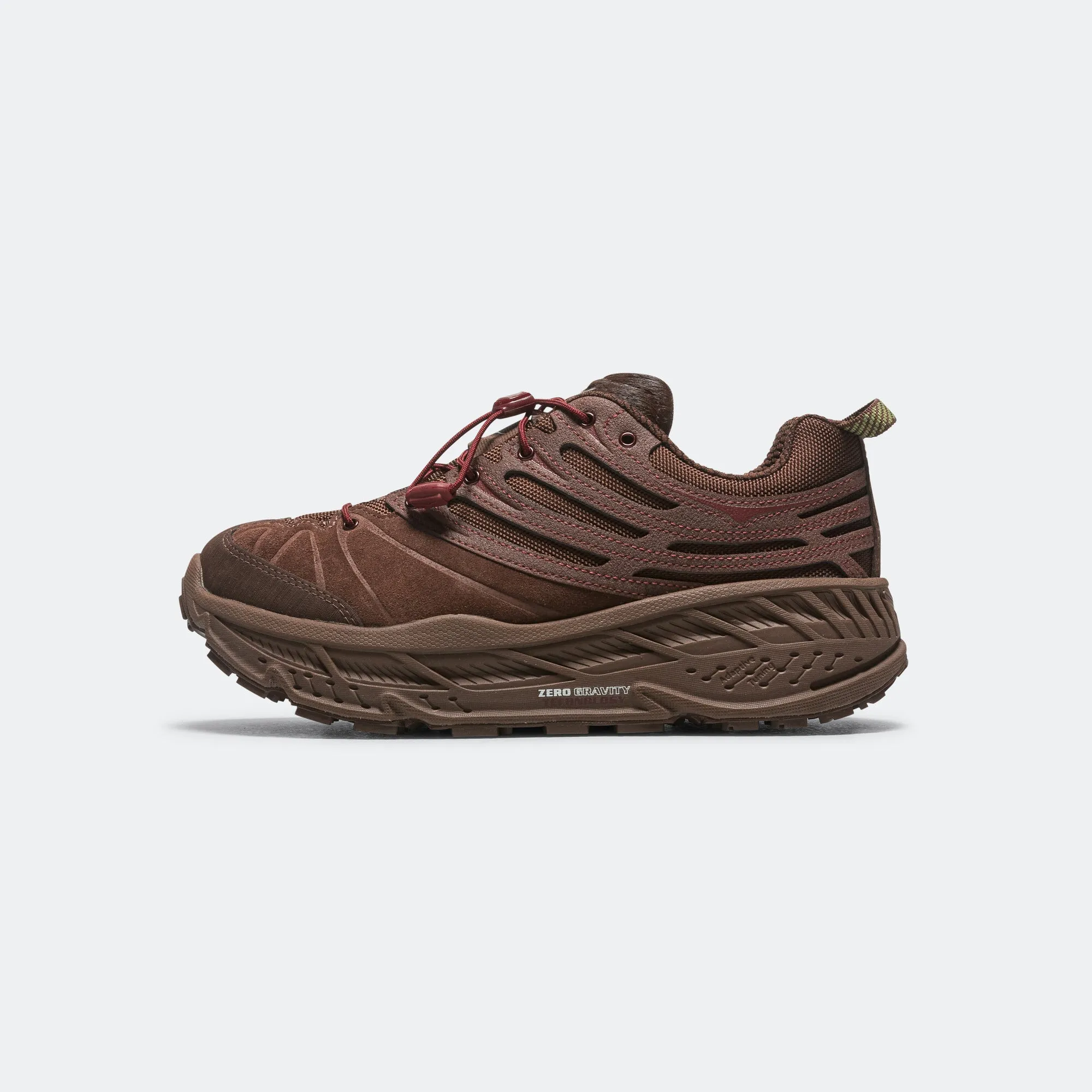 Air Mesh Layered Chic Stinson EVO OG TP - Cold Brew/Varsity Burgundy