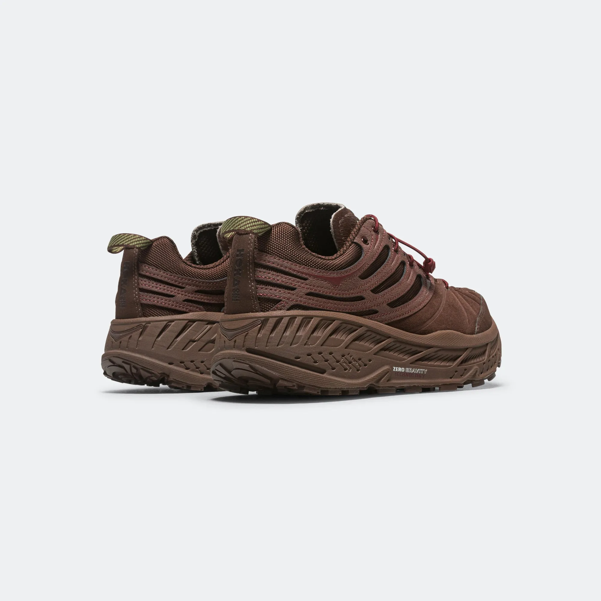 Stinson EVO OG TP - Cold Brew/Varsity Burgundy Outdoor Walks Adaptive Lacing System