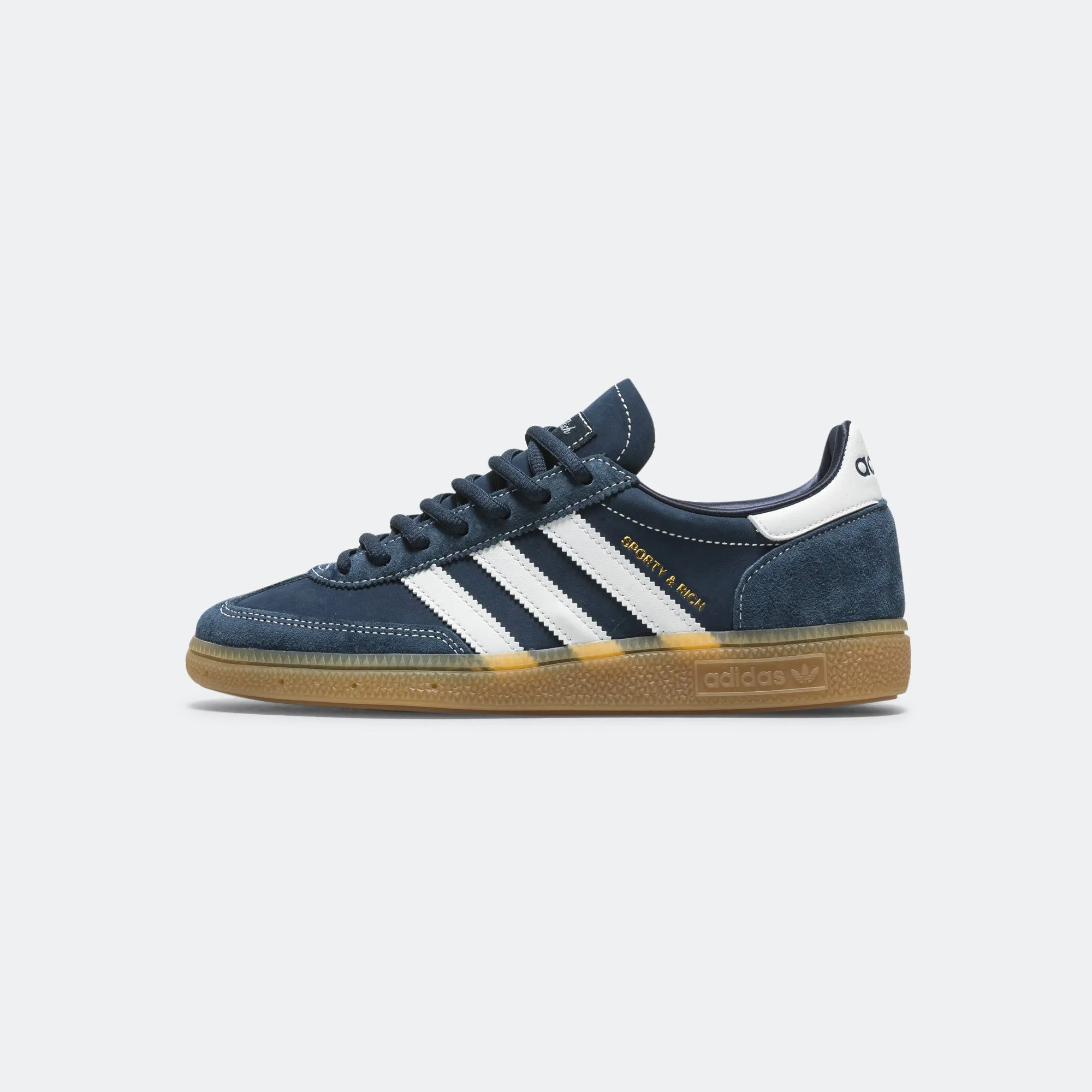 Handball Spezial x Sporty & Rich - Night Indigo/Footwear White-Gum Training Sneakers Slip Resistant Traction