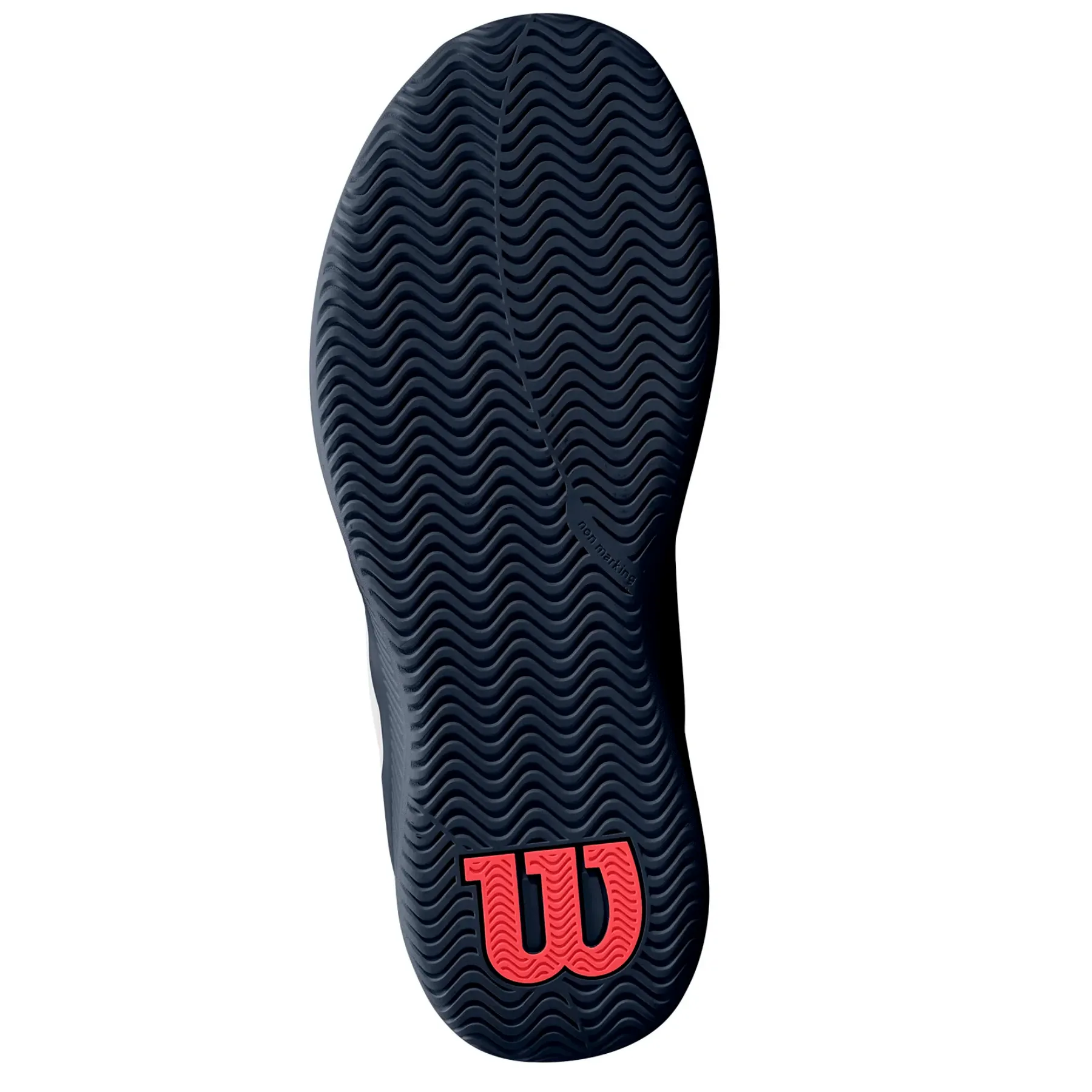 Athletic Foot Freedom Wilson Intrigue Lite Mens Tennis Shoes - White / Navy Black