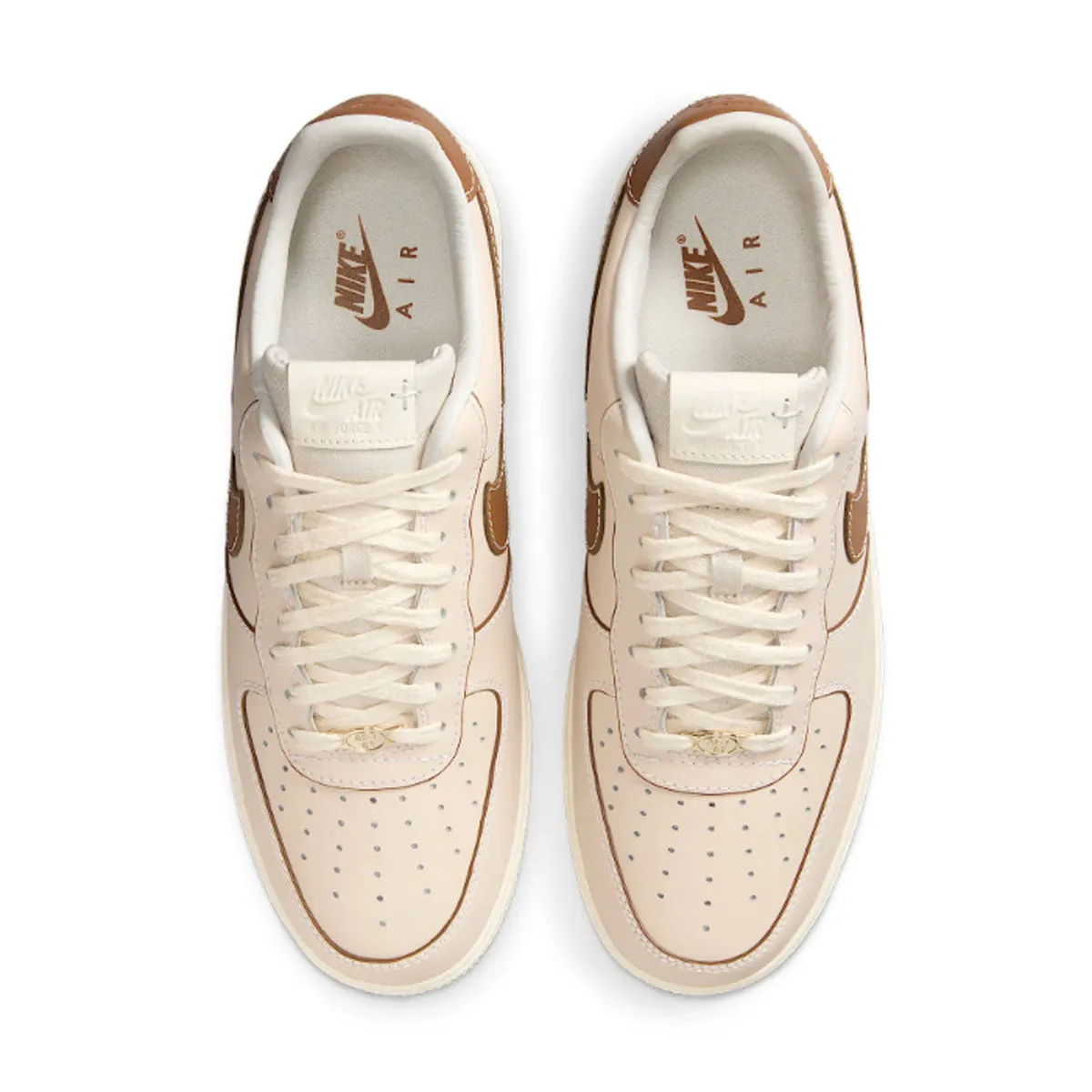 Air Force 1 '07' 'Pearl White Pale Ivory' Simple Edge Soft Upper