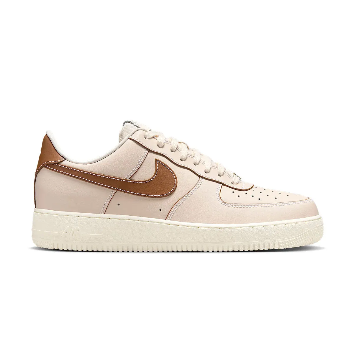 Sleek Style Air Force 1 '07' 'Pearl White Pale Ivory'